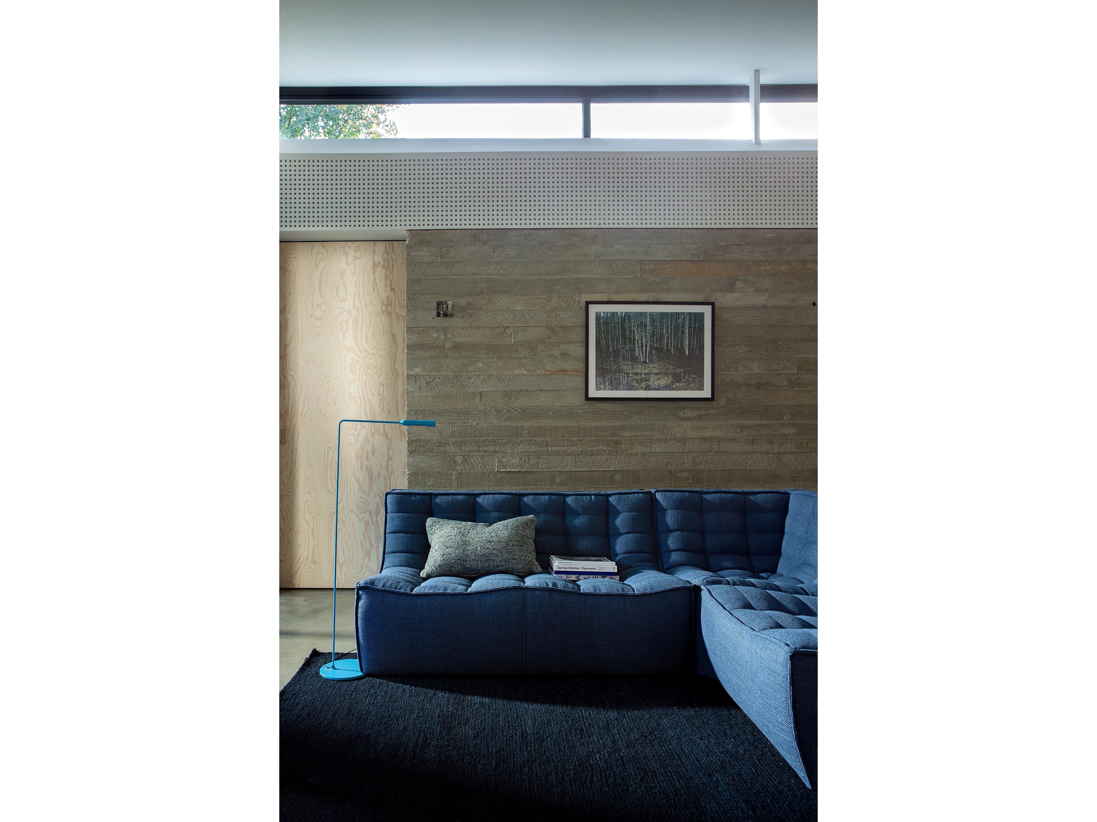 Ethnicraft N701 Blue Modular Sofa