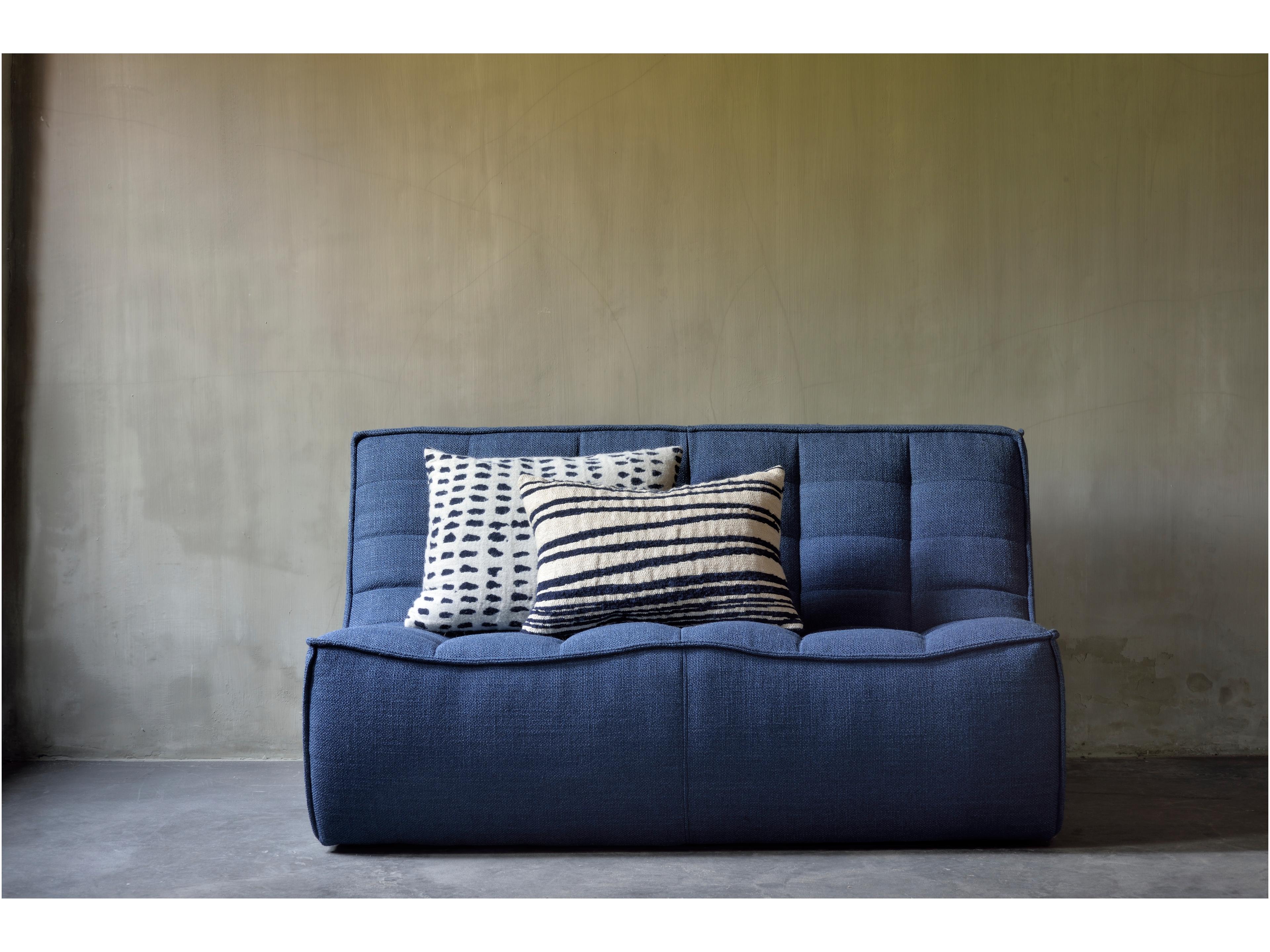 Ethnicraft N701 Blue Modular Sofa