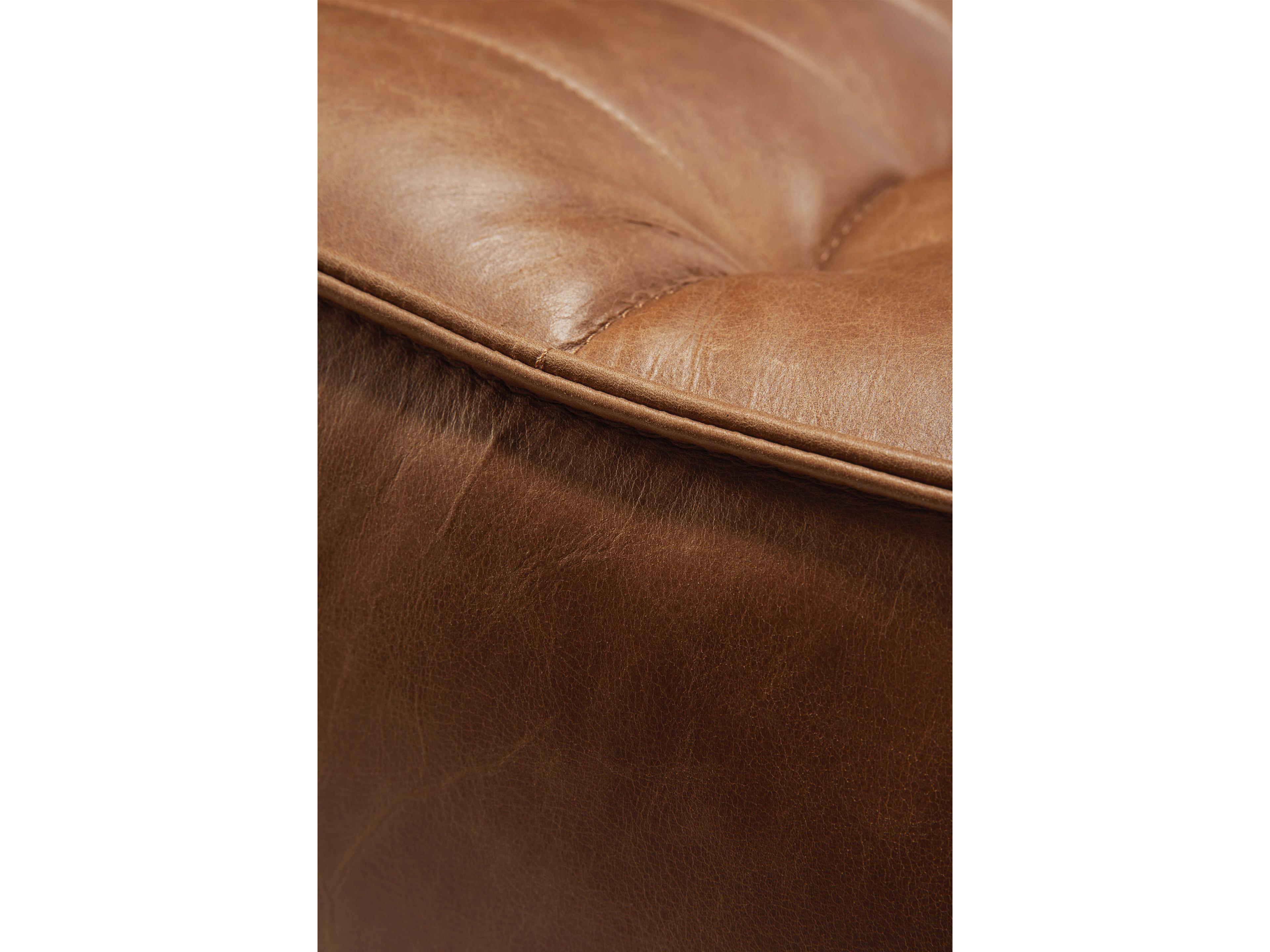 Ethnicraft N701 Old Saddle Leather Modular Sofa