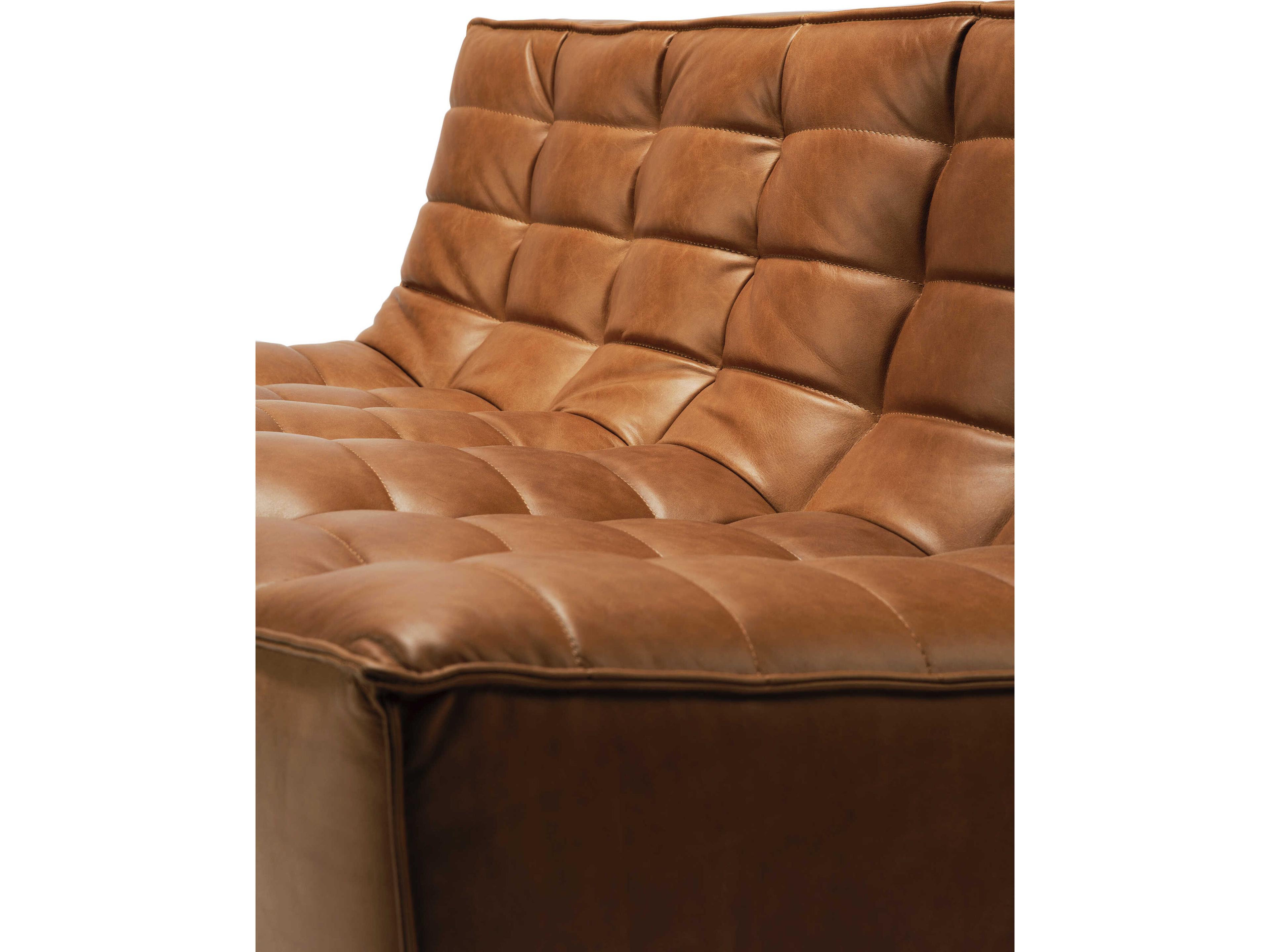Ethnicraft N701 Old Saddle Leather Modular Sofa