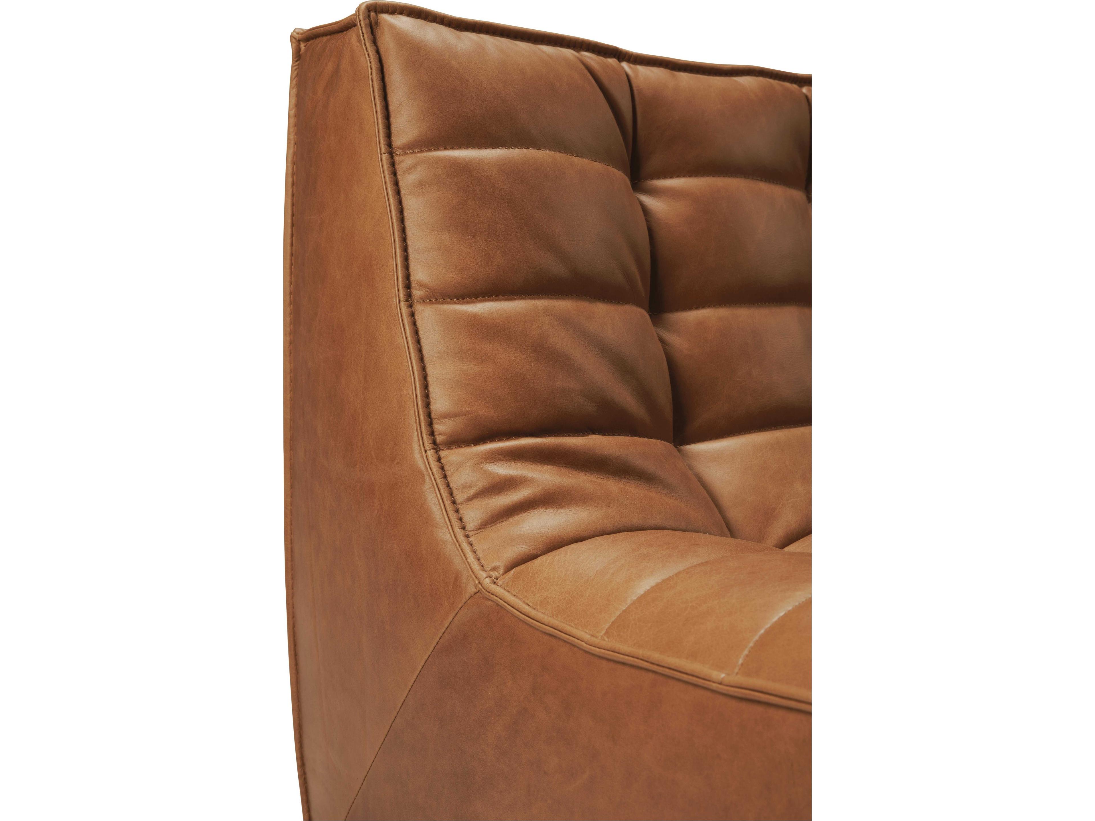 Ethnicraft N701 Old Saddle Leather Modular Sofa