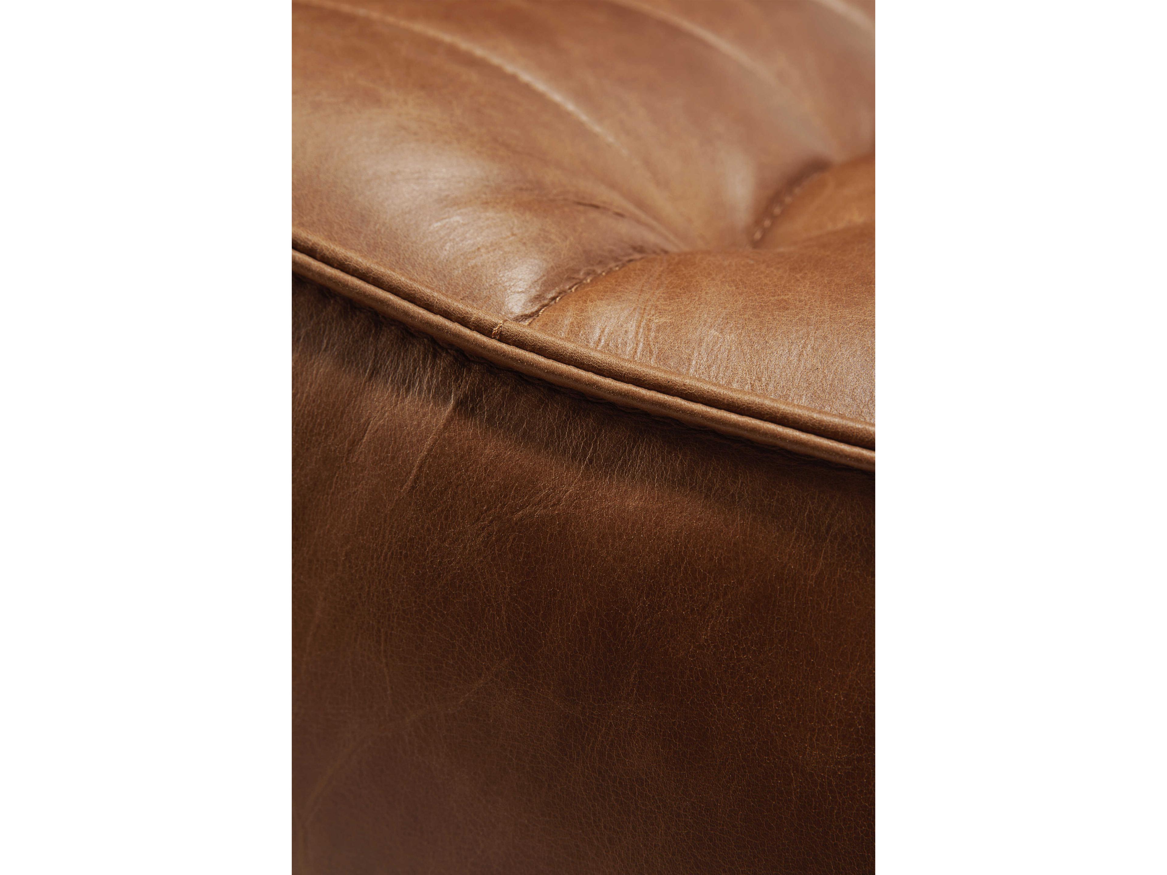 Ethnicraft N701 Old Saddle Leather Modular Sofa