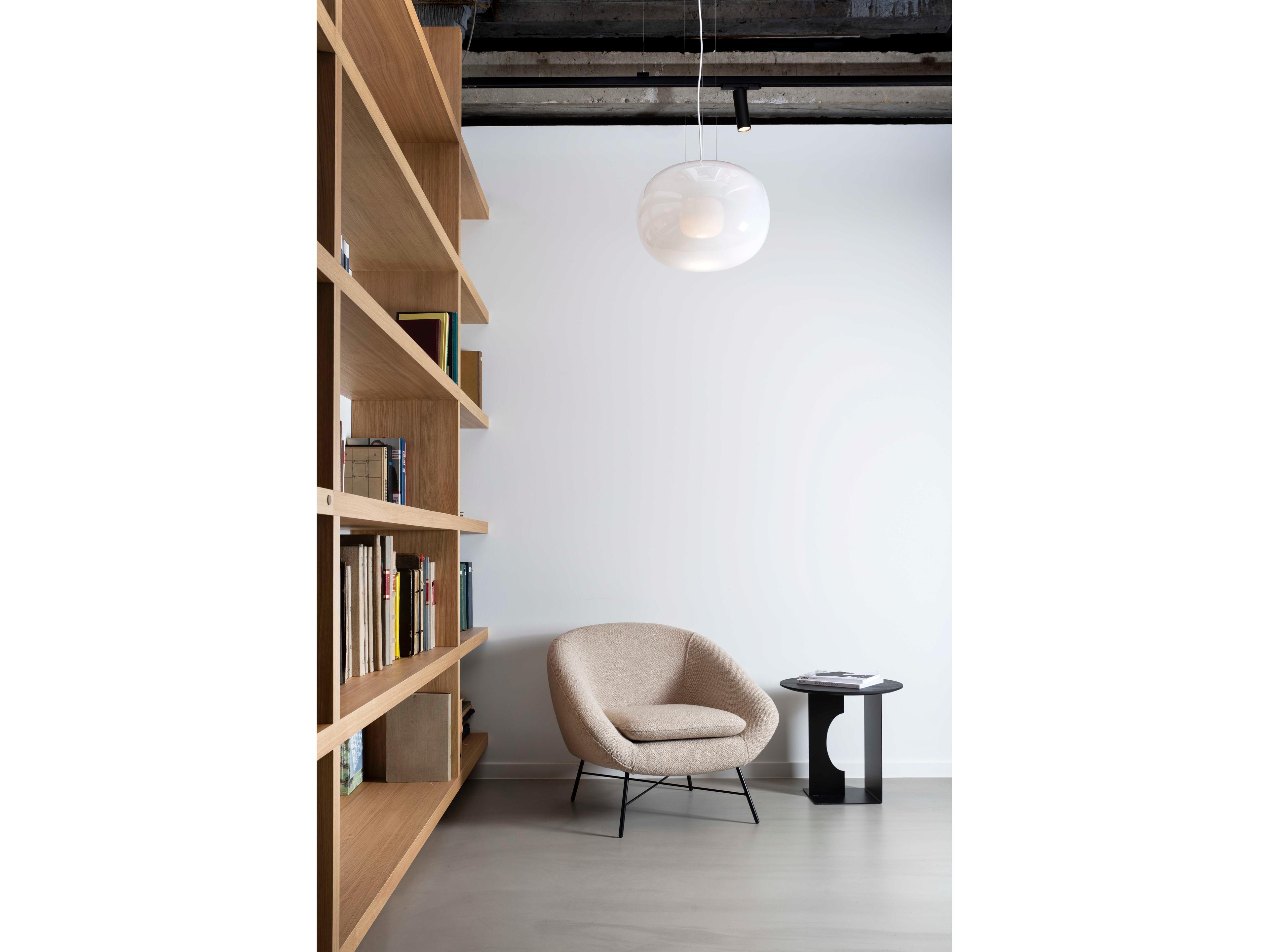 Ethnicraft Barrow Off White Lounge Chair