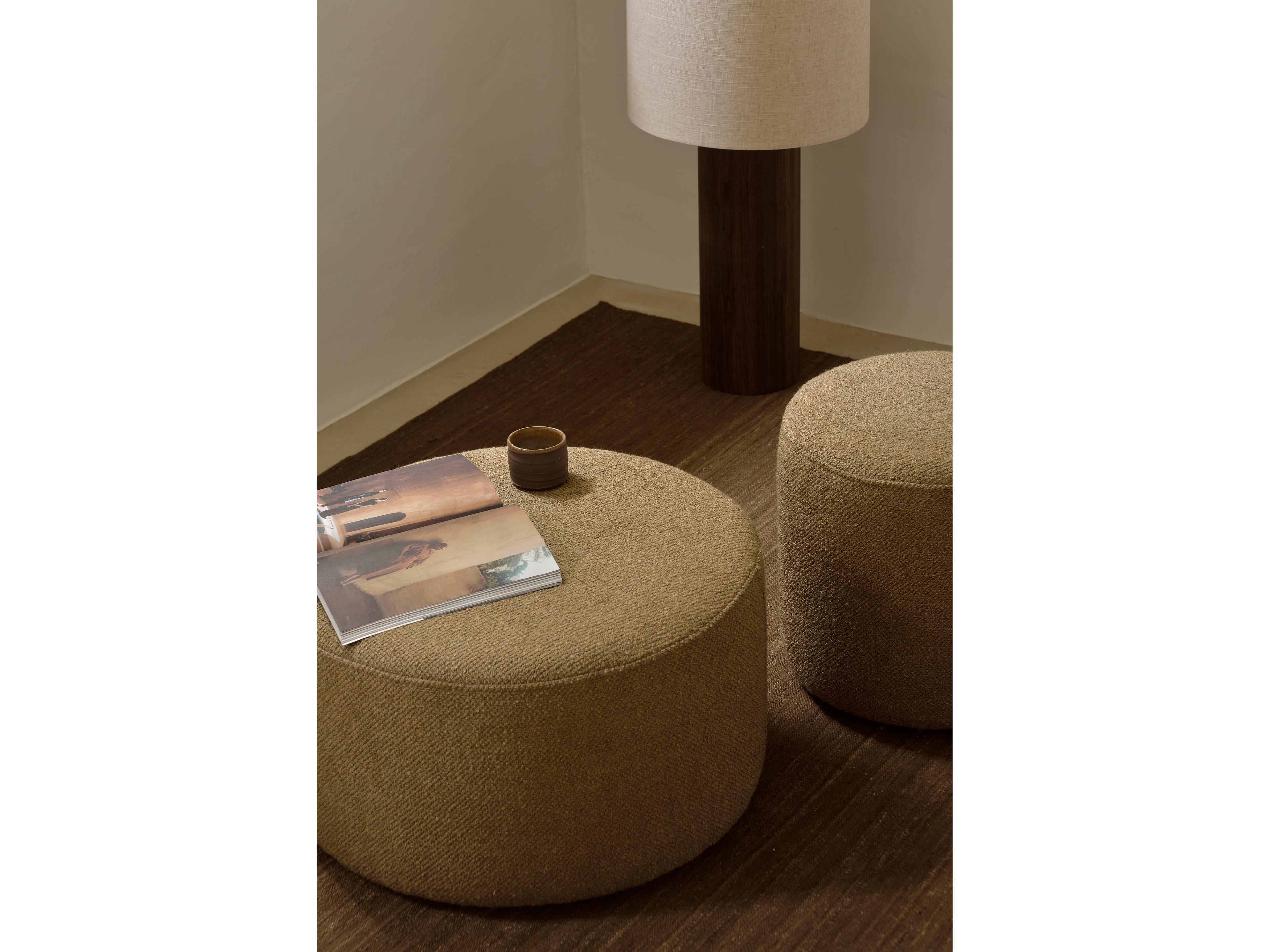 Ethnicraft Barrow Ginger Pouf