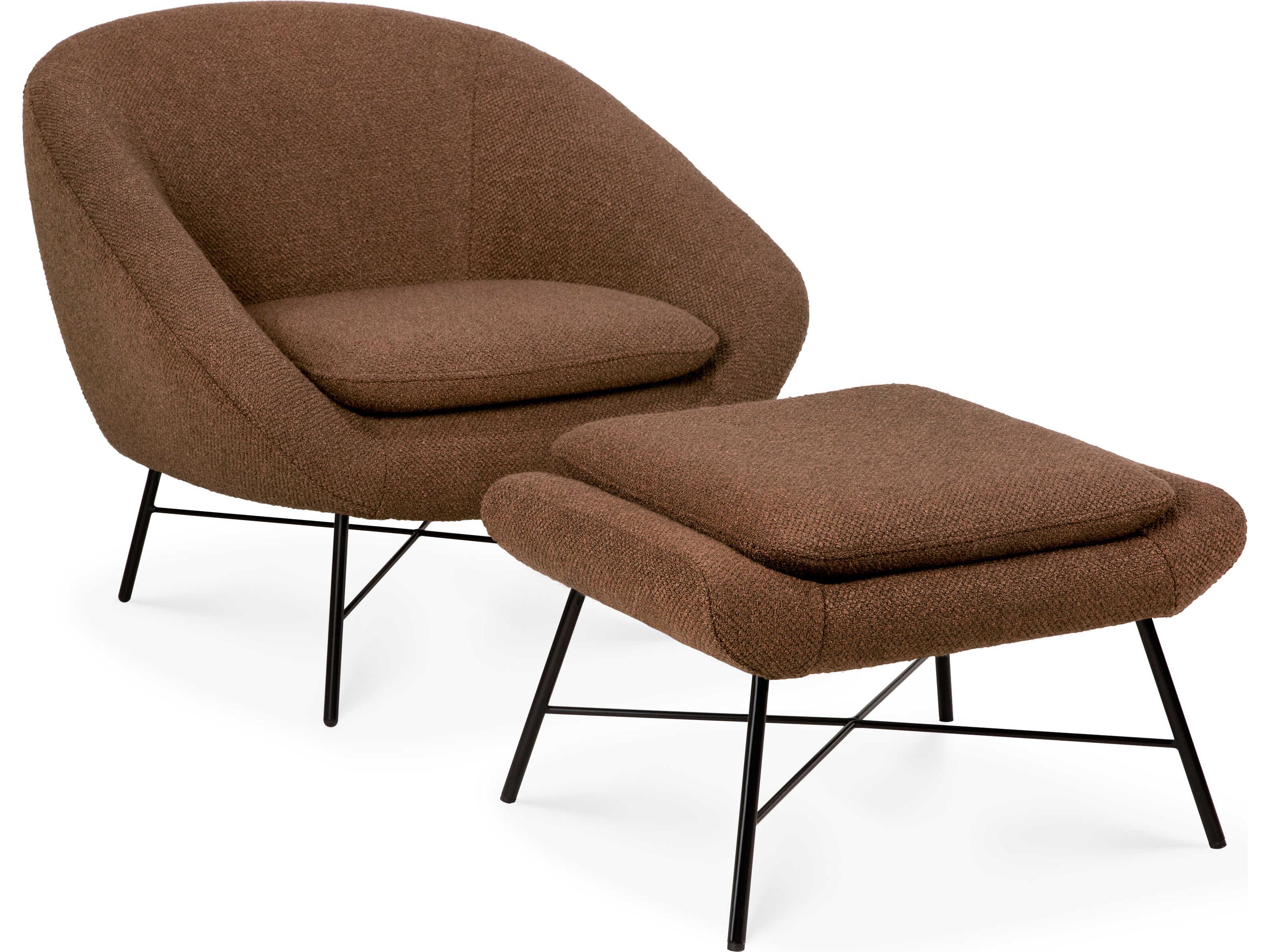 Ethnicraft Barrow Copper Footstool