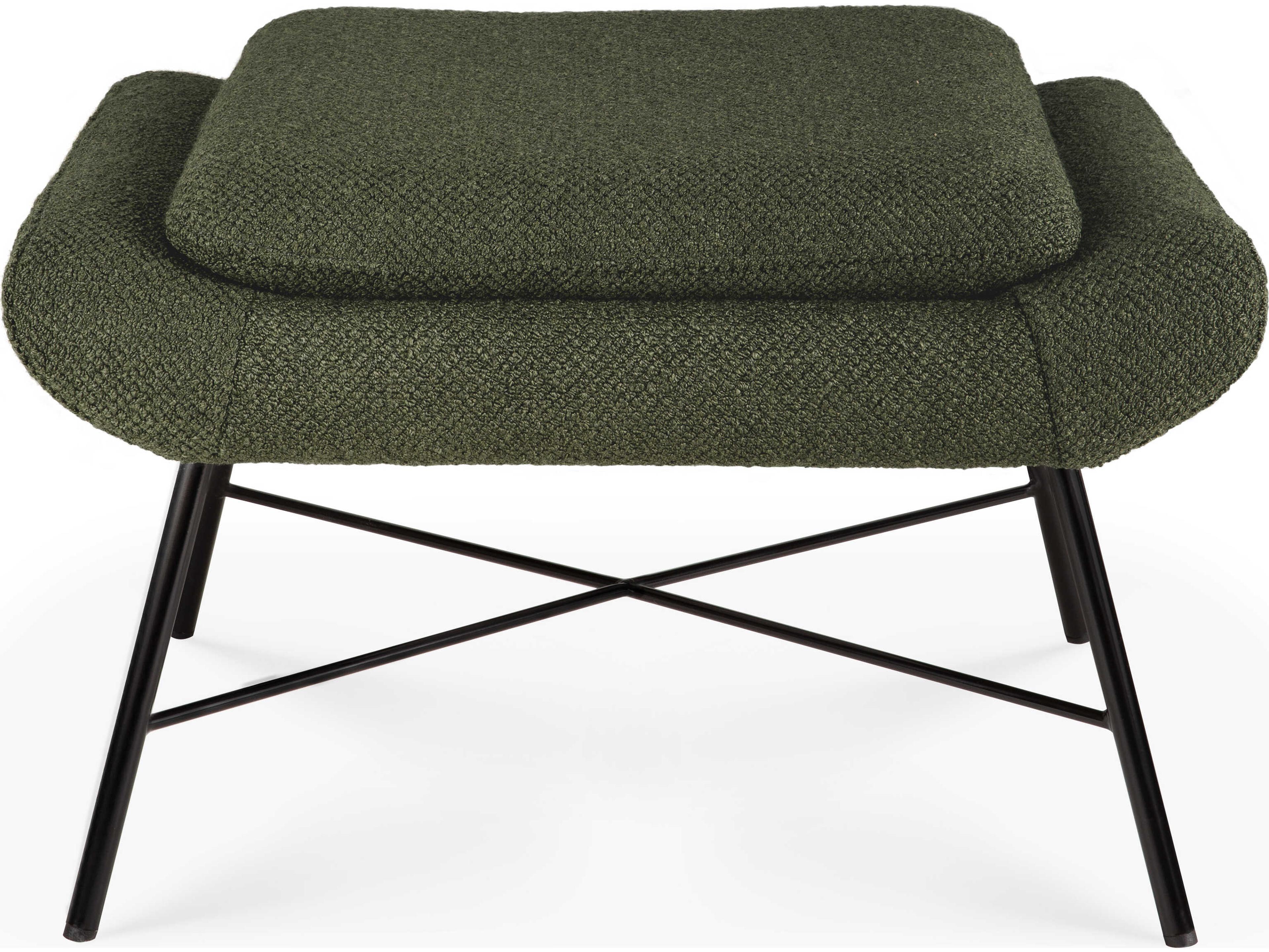 Ethnicraft Barrow Pine Green Footstool