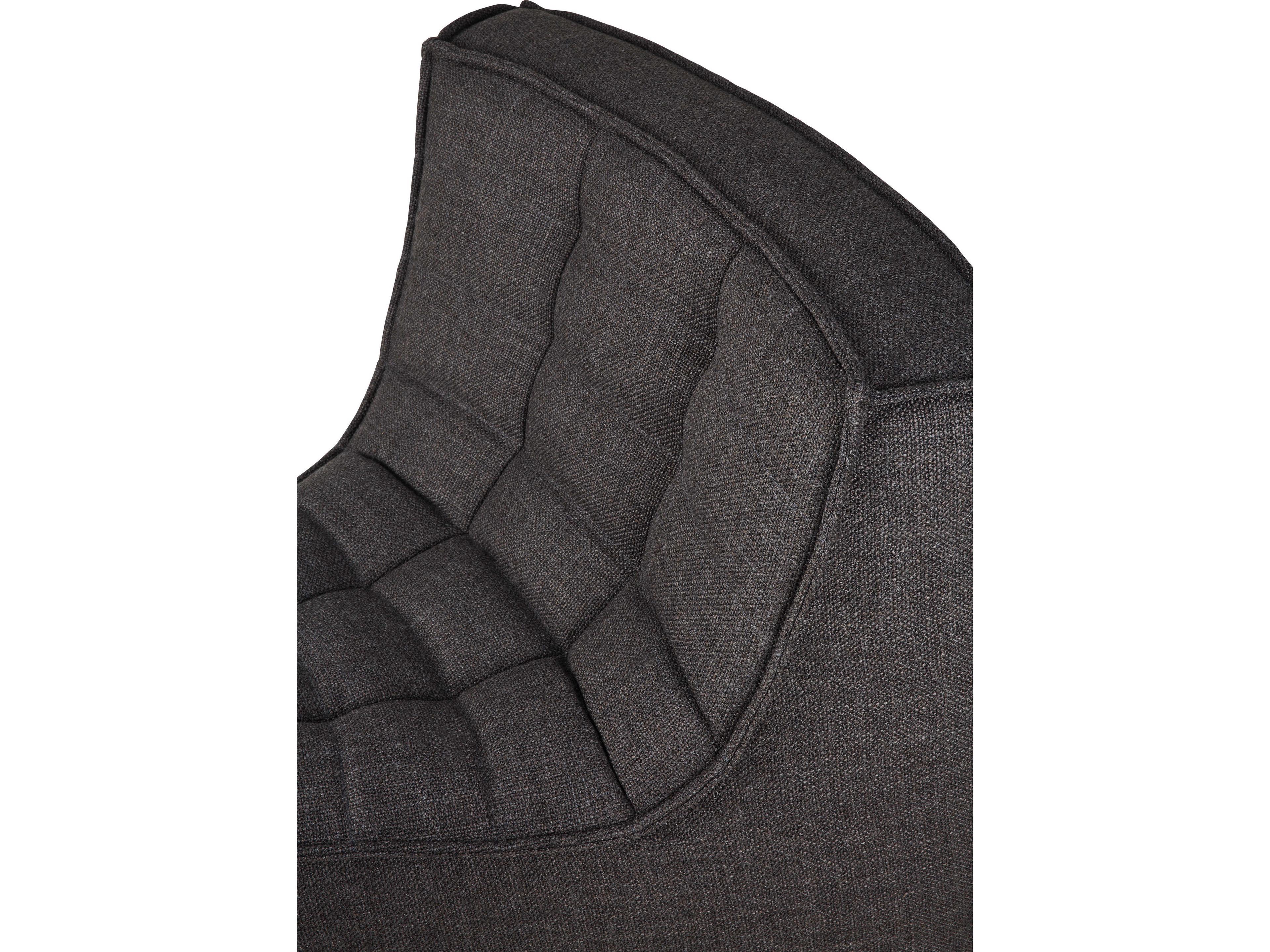 Ethnicraft N701 Dark Grey Modular Sofa