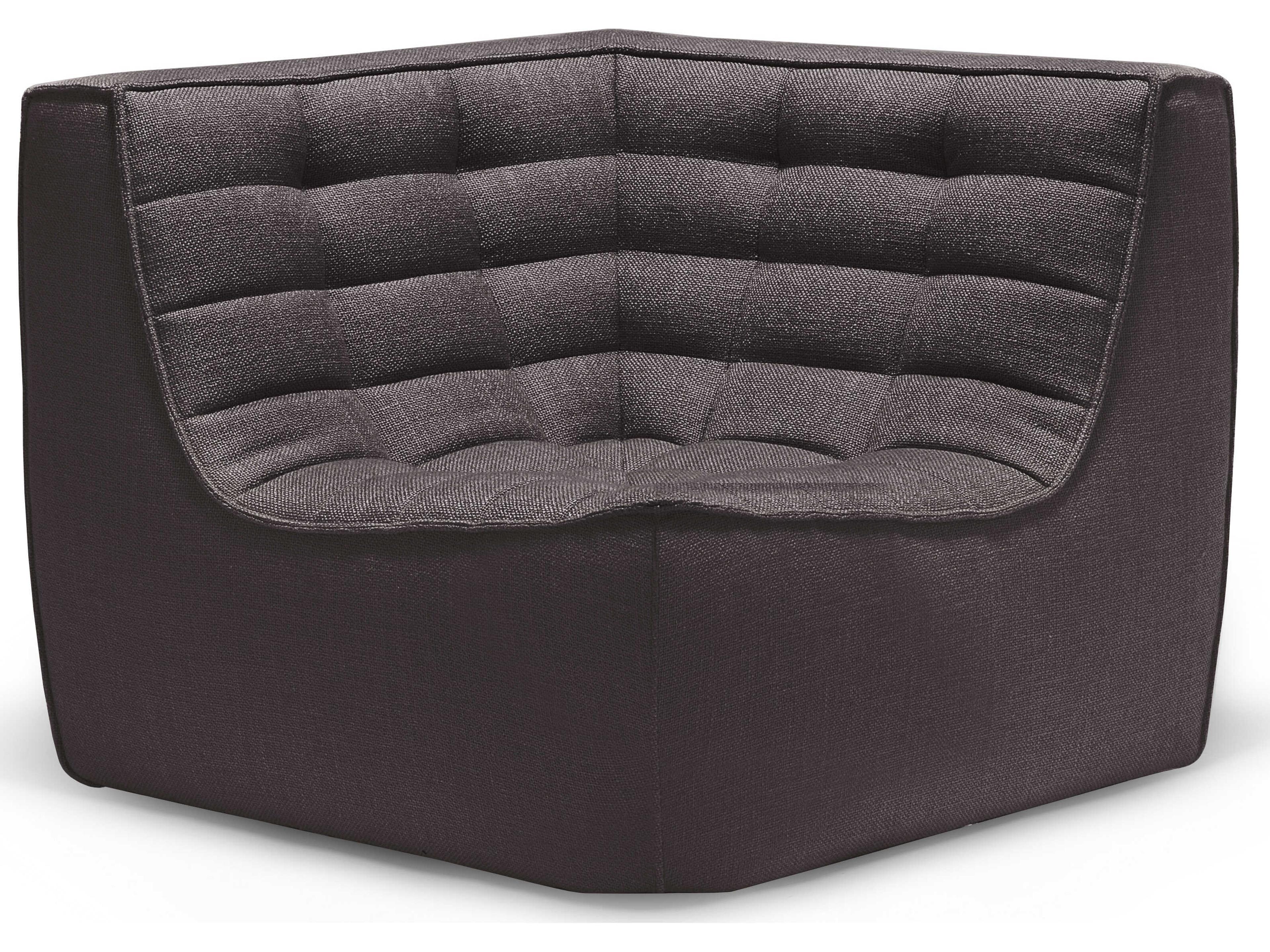 Ethnicraft N701 Dark Grey Modular Sofa