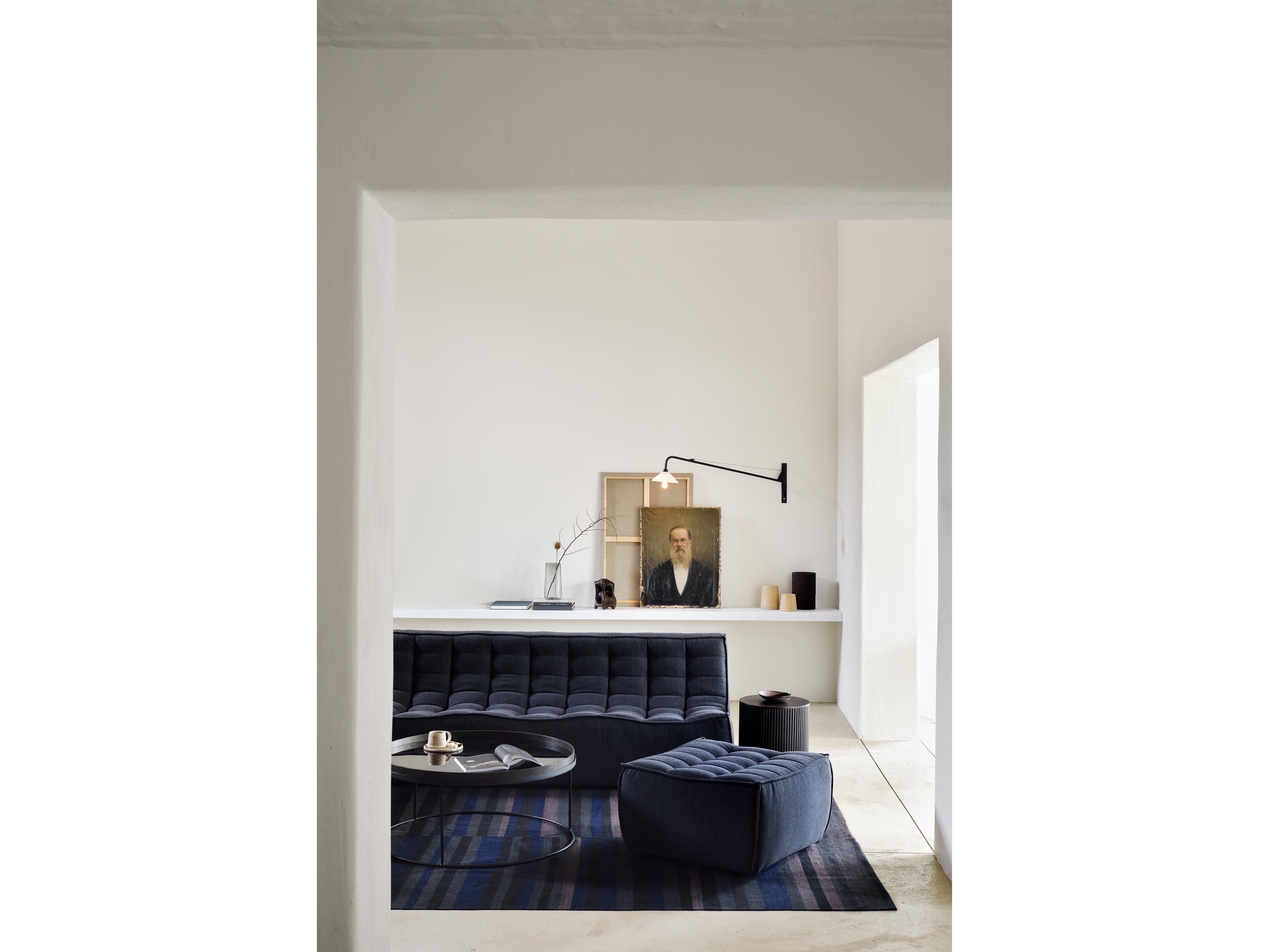 Ethnicraft N701 Graphite Eco Modular Sofa