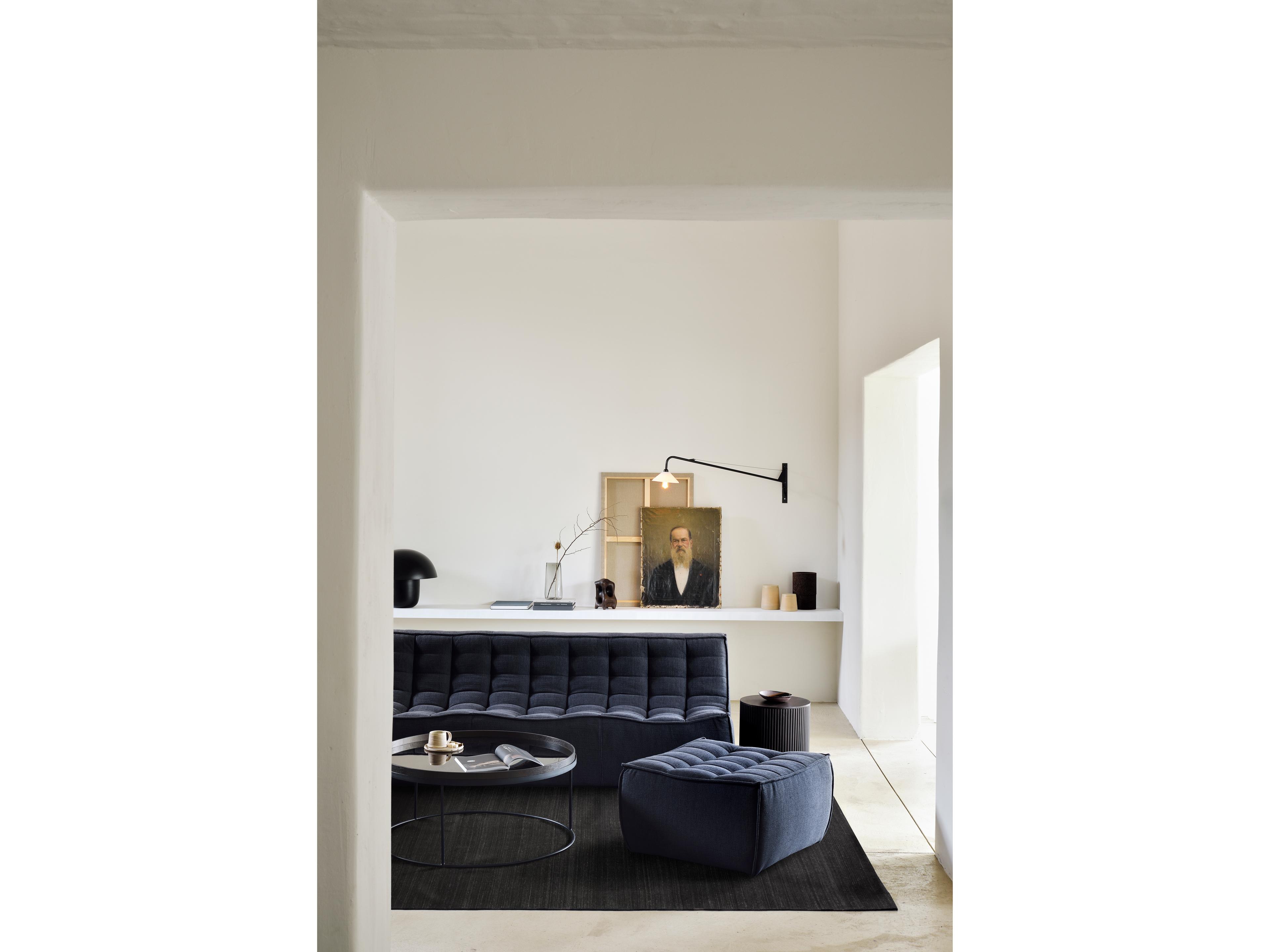 Ethnicraft N701 Graphite Eco Modular Sofa