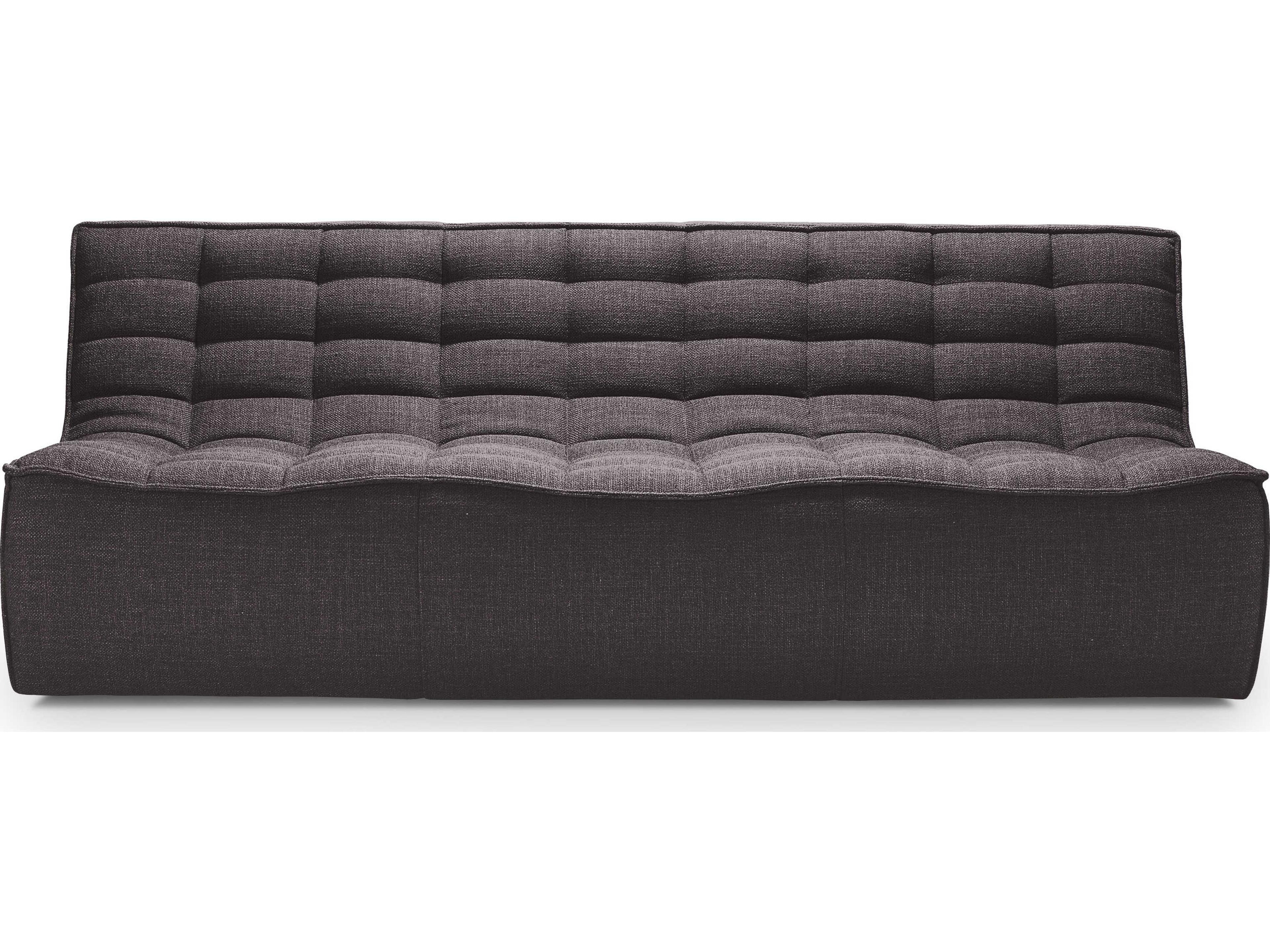 Ethnicraft N701 Dark Grey Modular Sofa