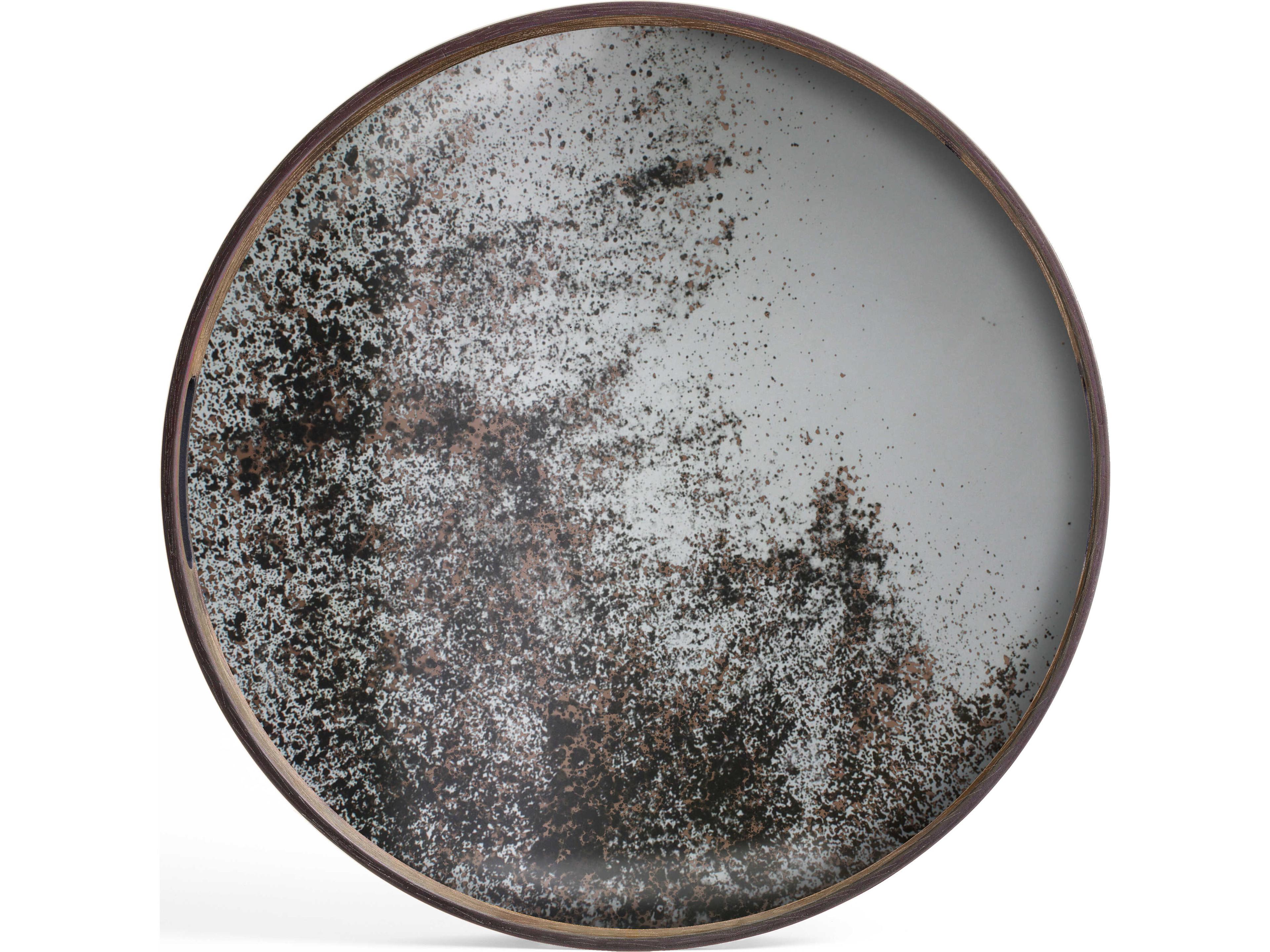 Aged Small Mirror Tray