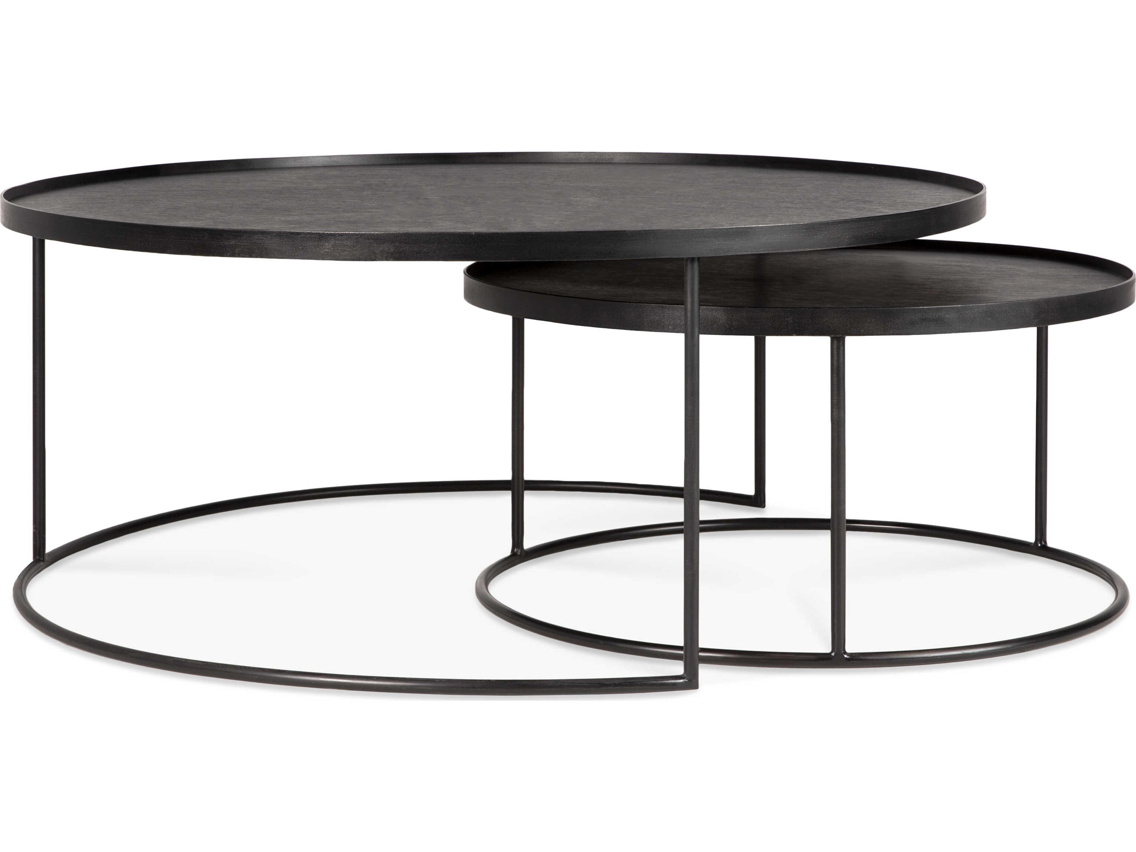 Ethnicraft Tray Large/Extra Large Coffee Table Set