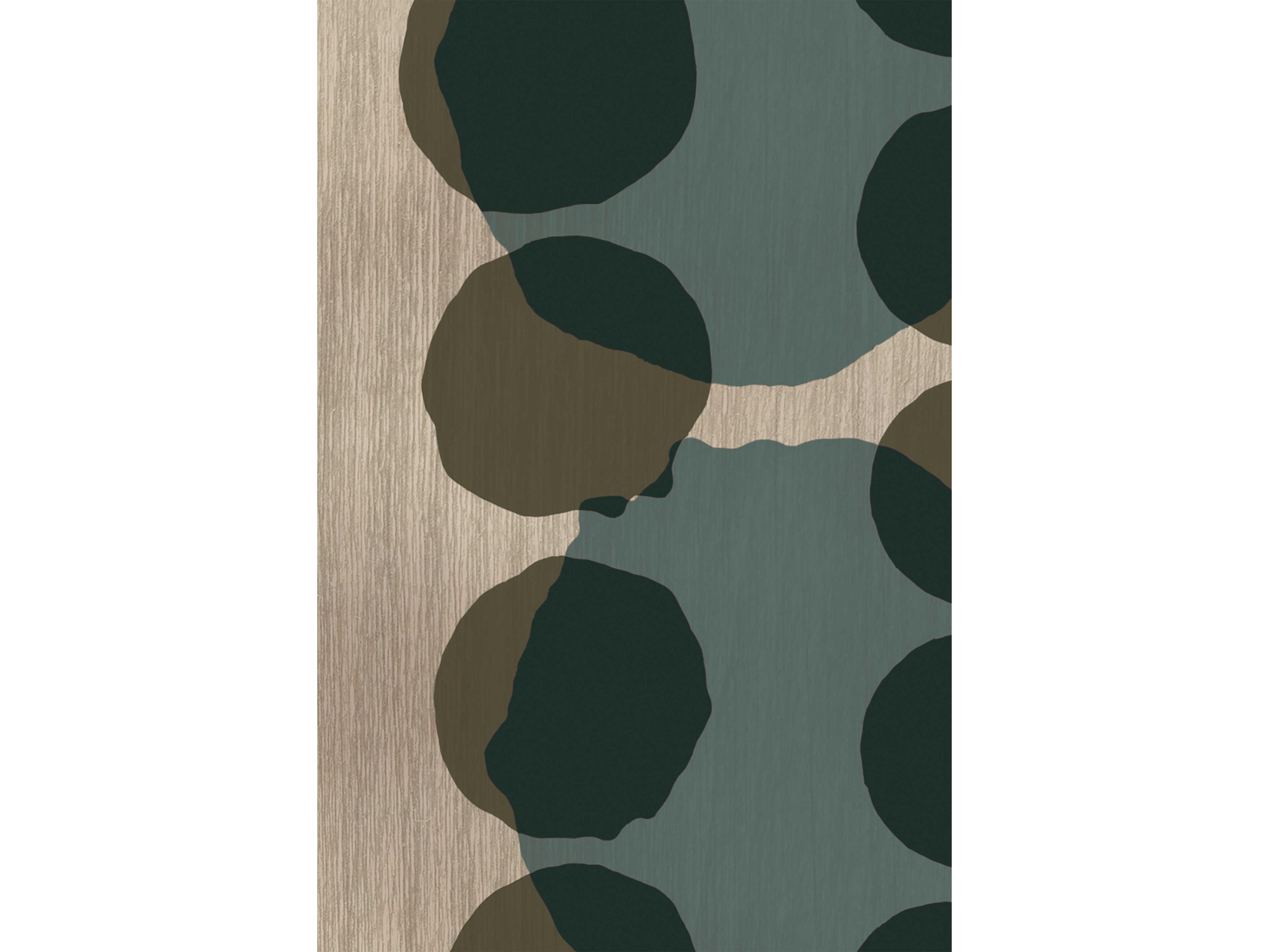 Ethnicraft Layered Dots Large Glass Tray