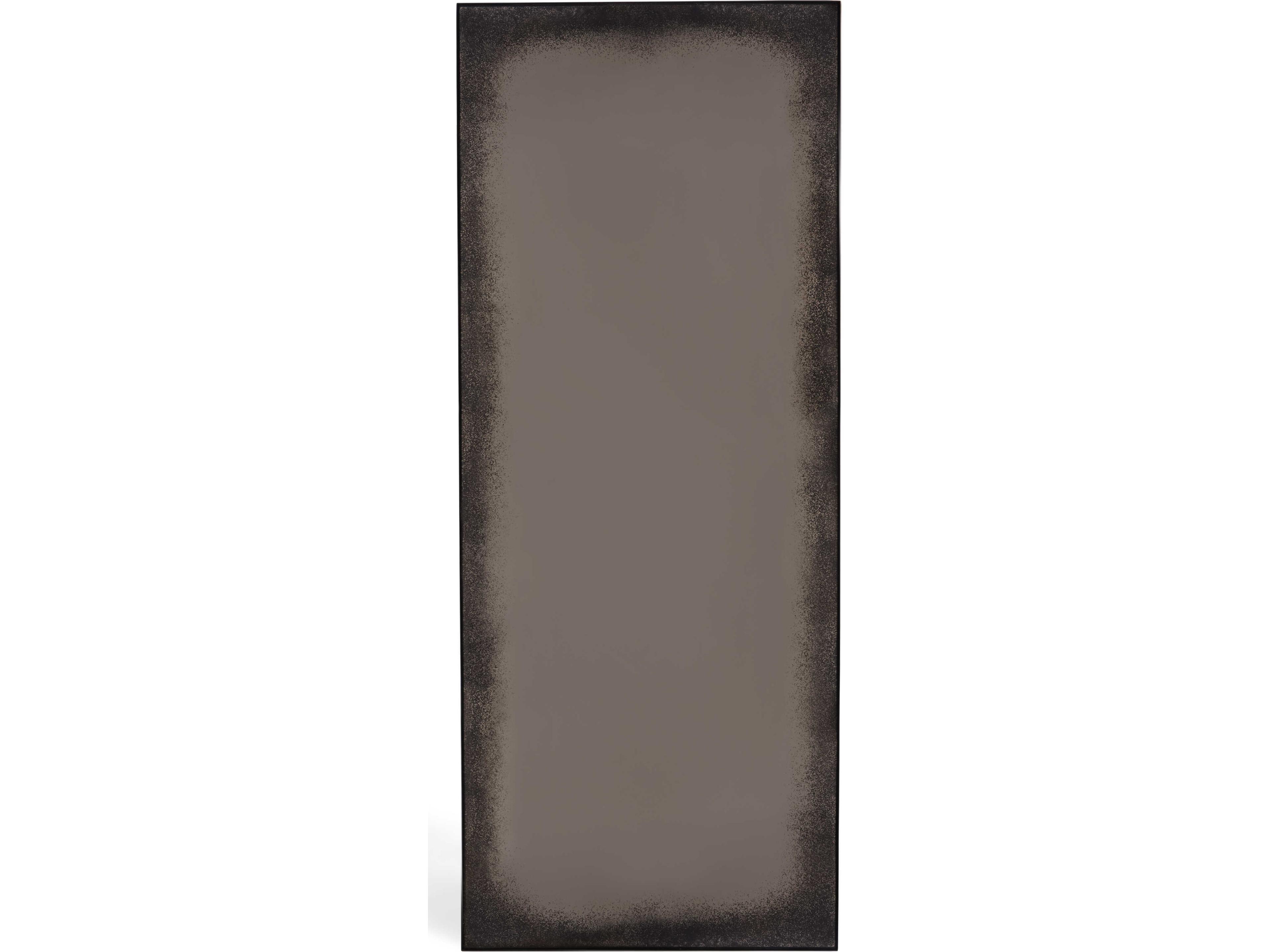 Aged Bronze Floor Mirror