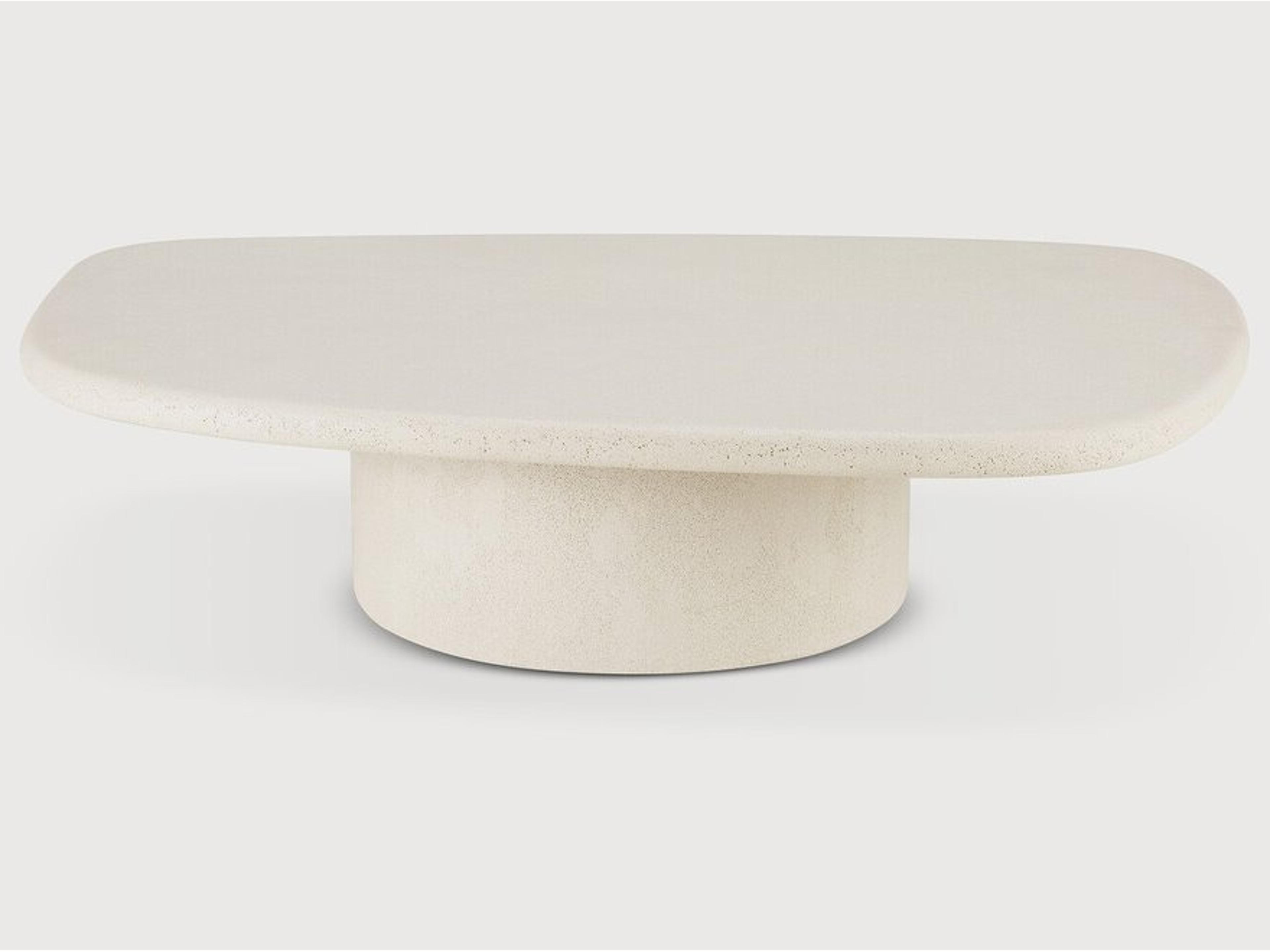Elements Coffee Table Microcement Freeform