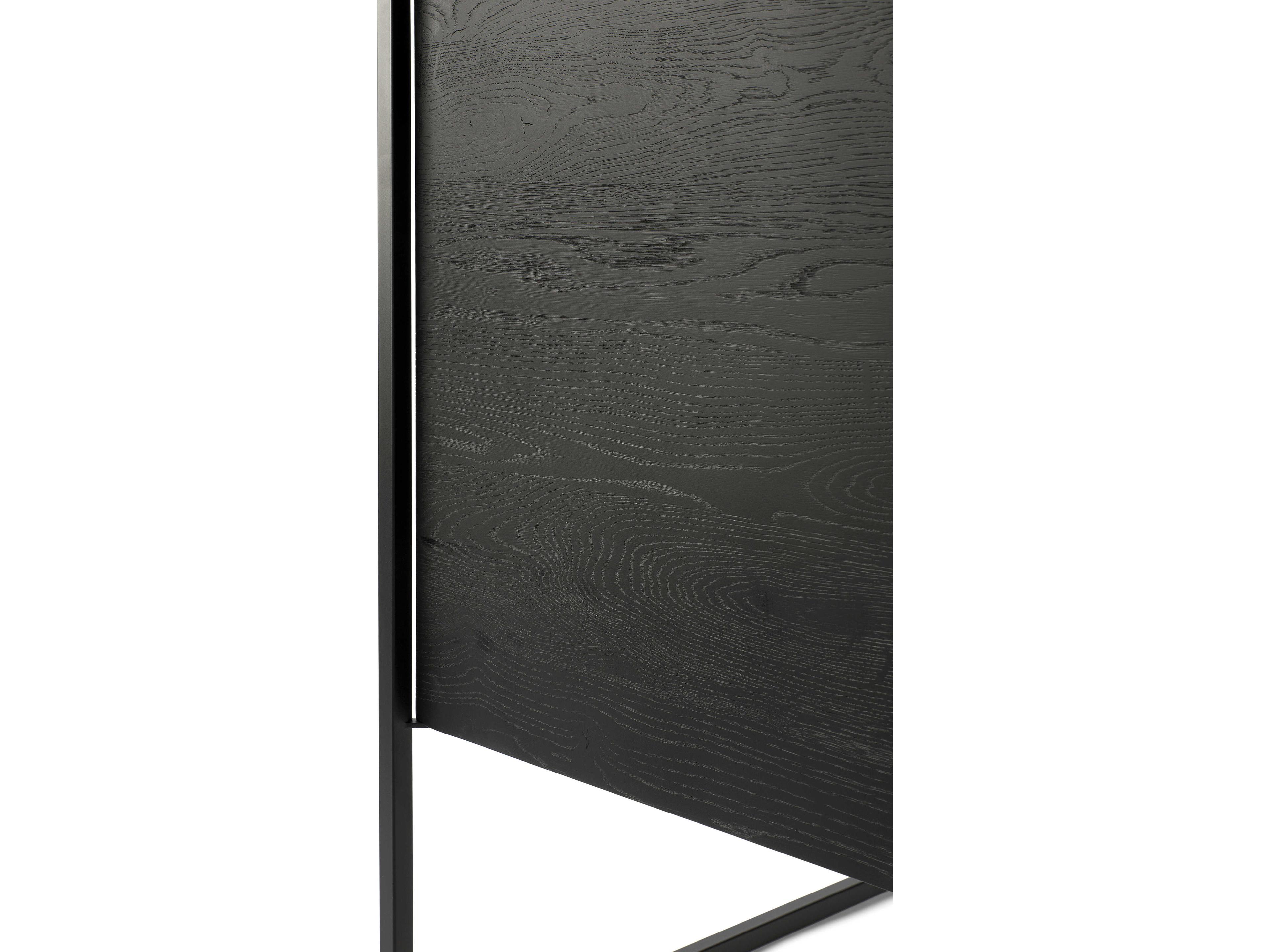 Ethnicraft Monolit Oak Black Sideboard