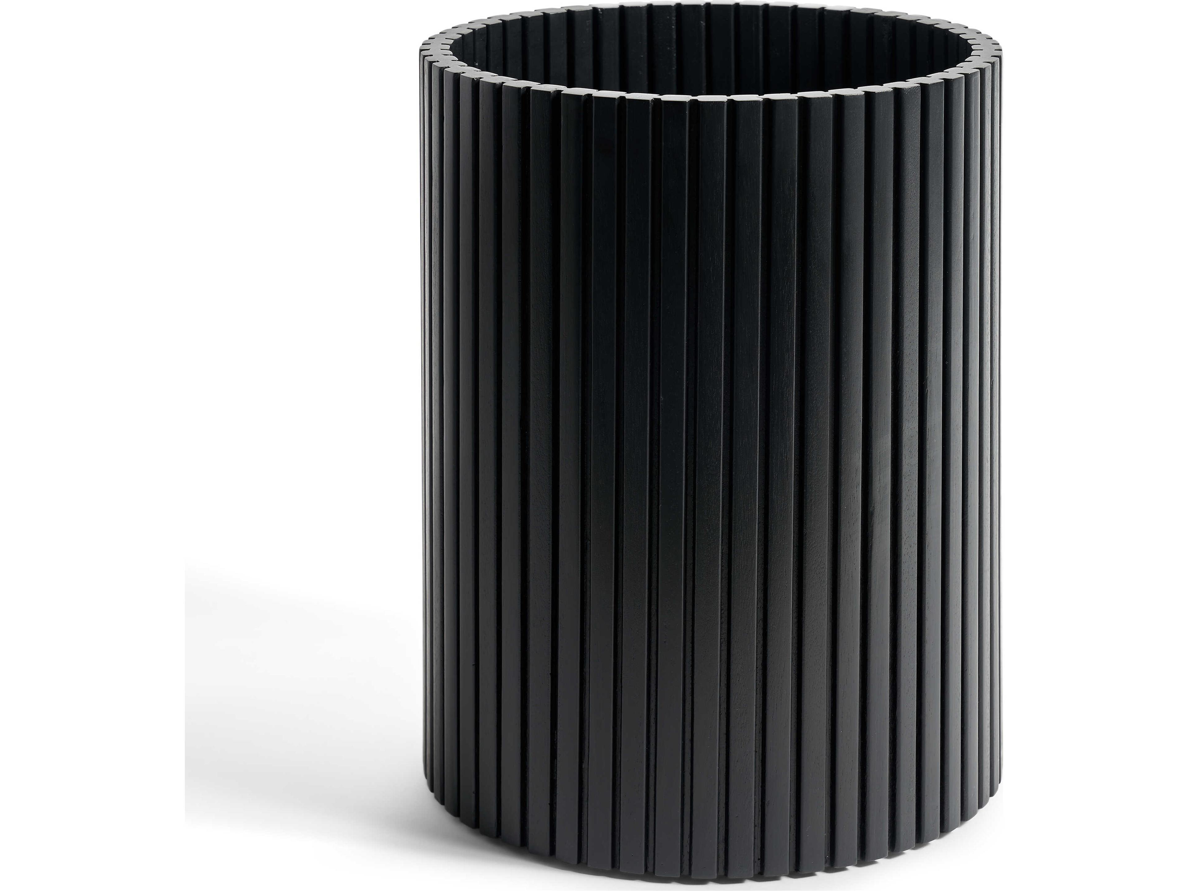 Roller Max Waste Paper Basket Tainted Mahogany