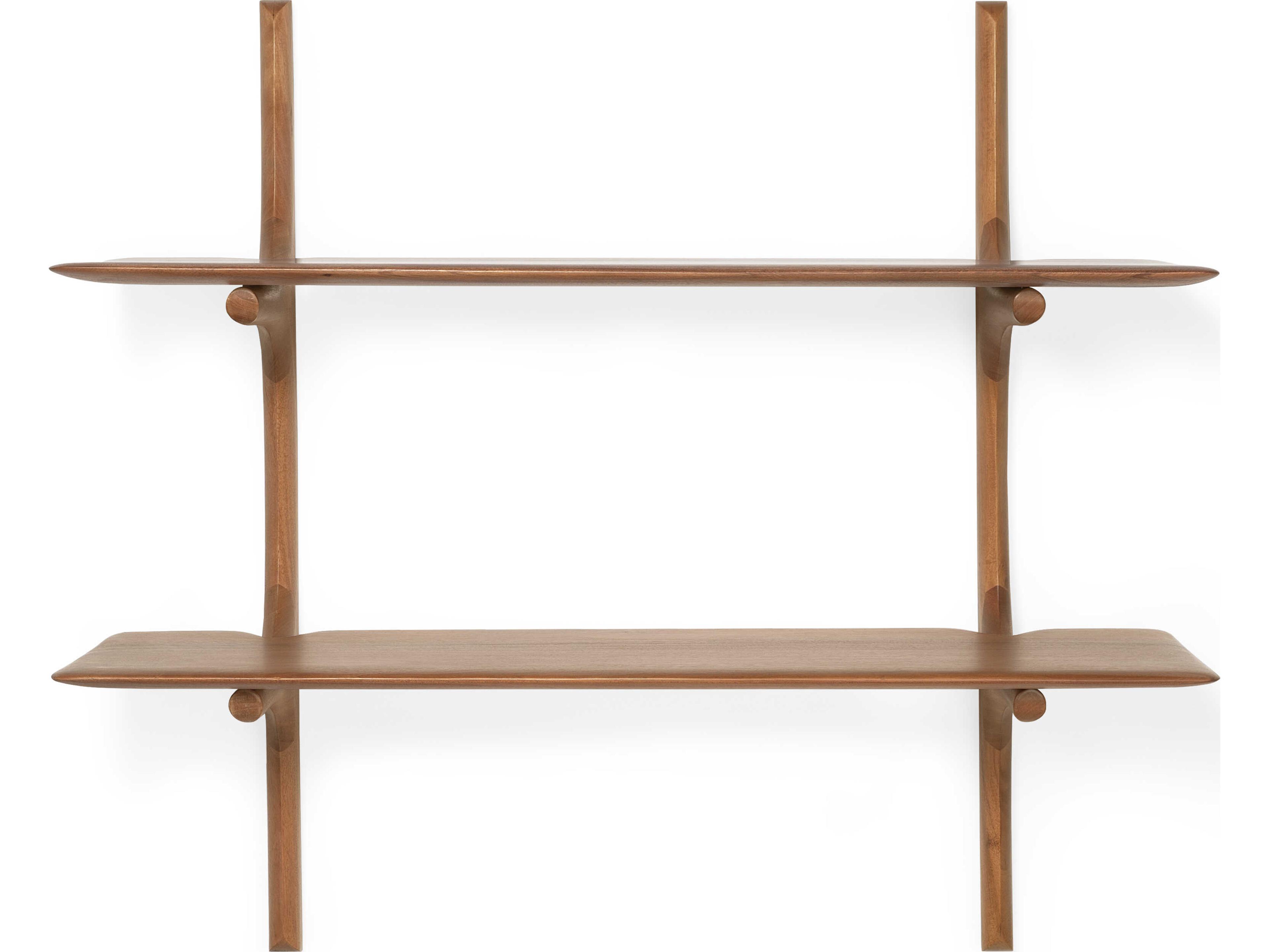 Ethnicraft Pi Mahogany Pi Wall Shelf