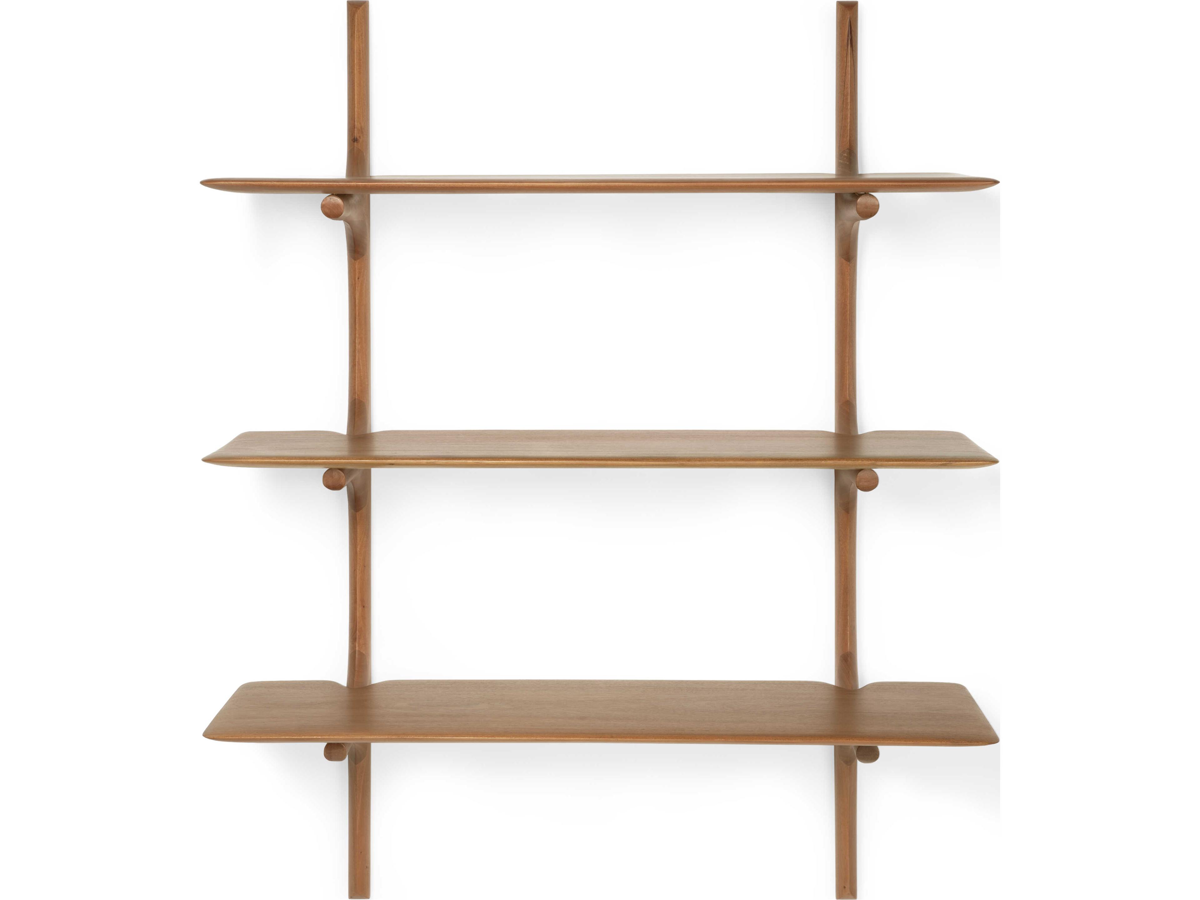 Ethnicraft Pi Mahogany Pi Wall Shelf