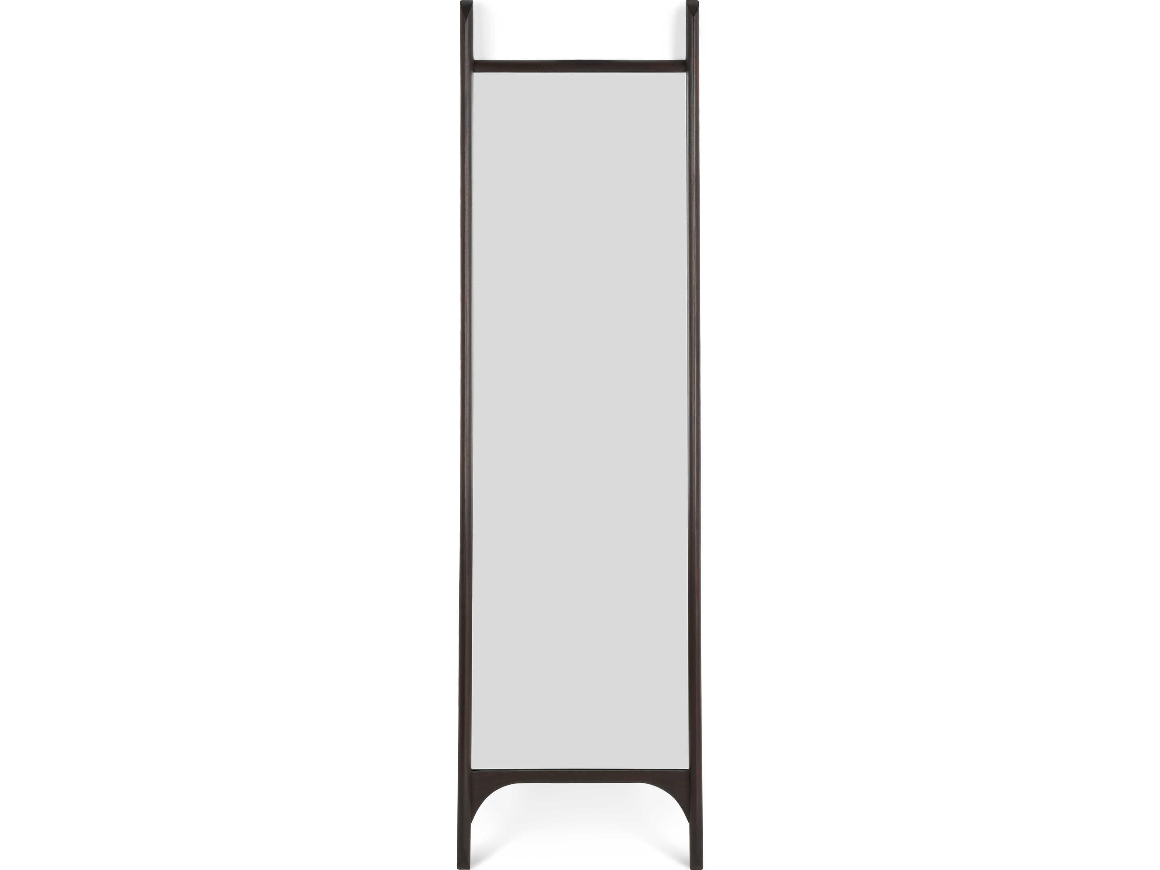 Ethnicraft Pi Mahogany Dark Brown Pi Floor Mirror