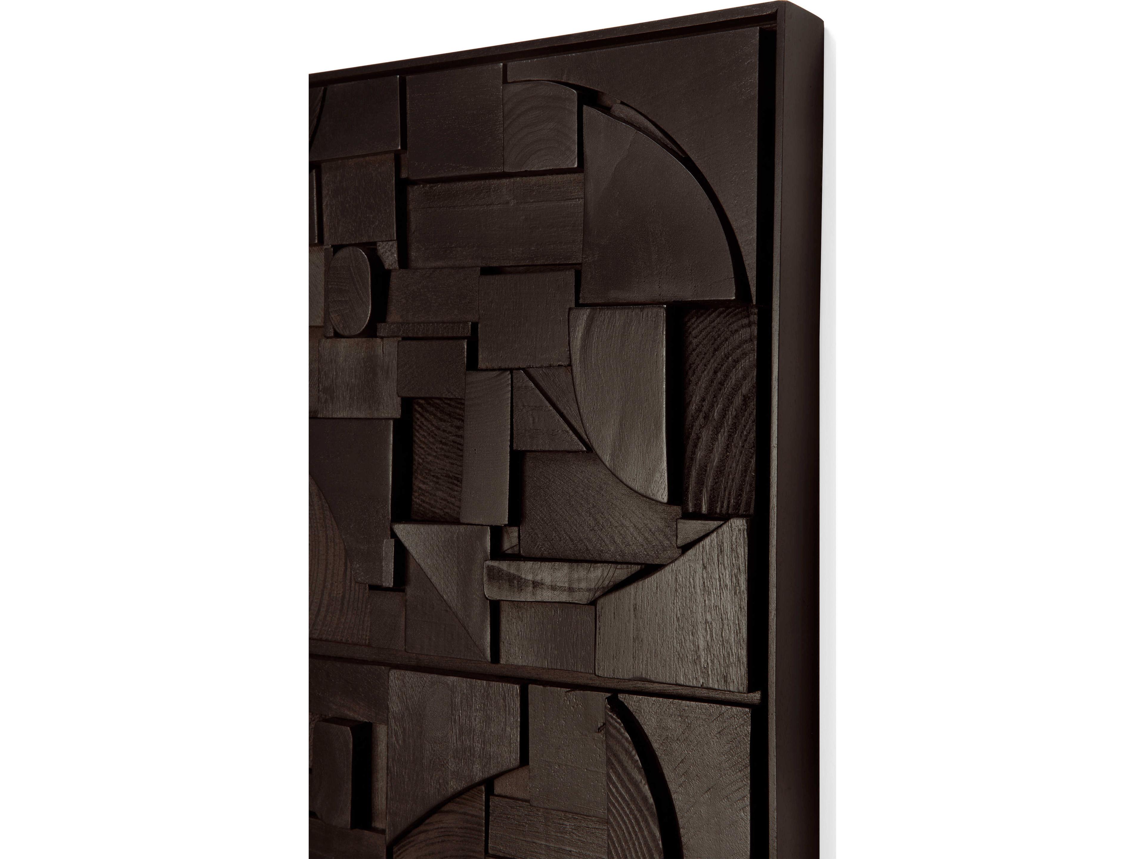 Ethnicraft Bricks Rectangular Wall Art