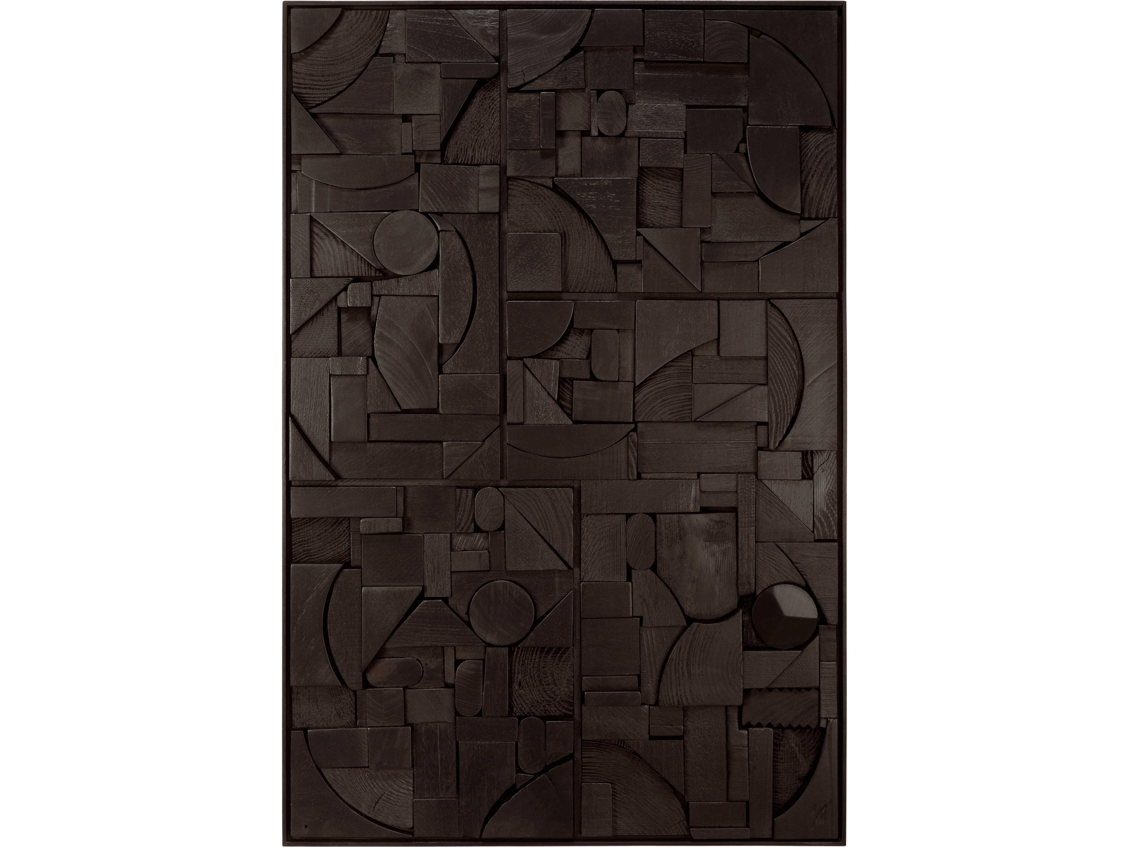 Ethnicraft Bricks Rectangular Wall Art