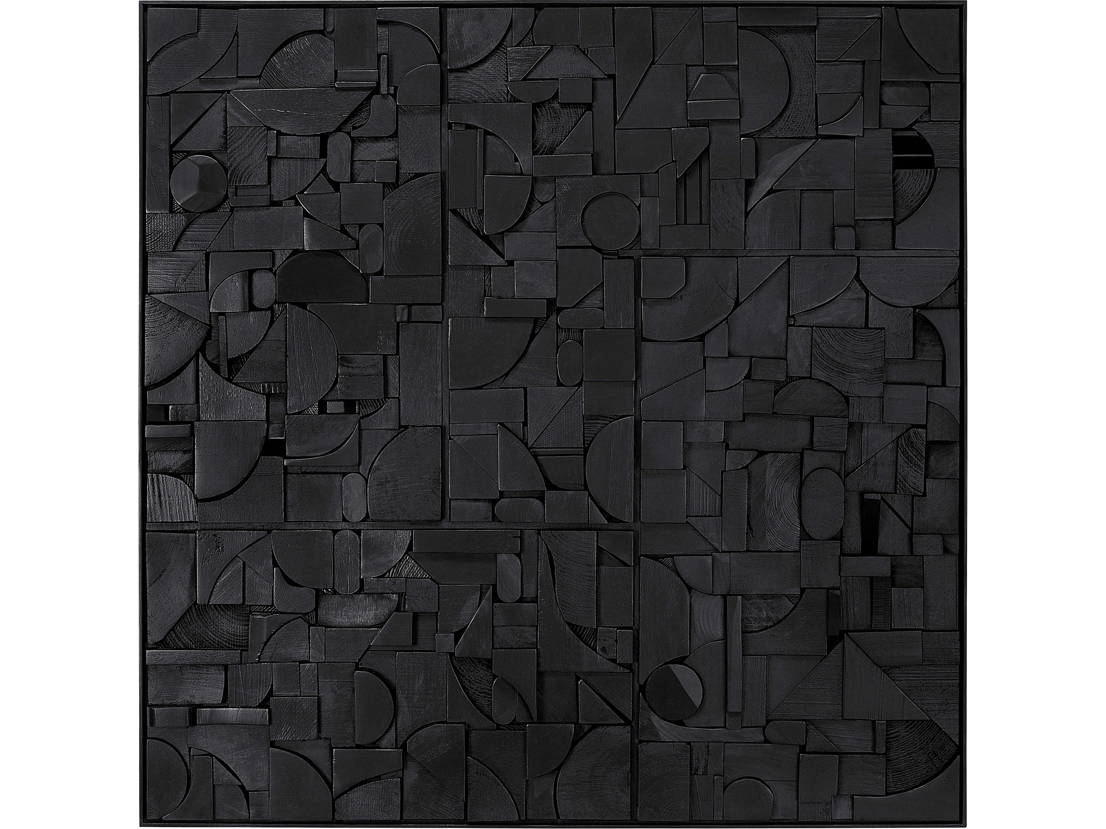 Bricks Square Wall Art