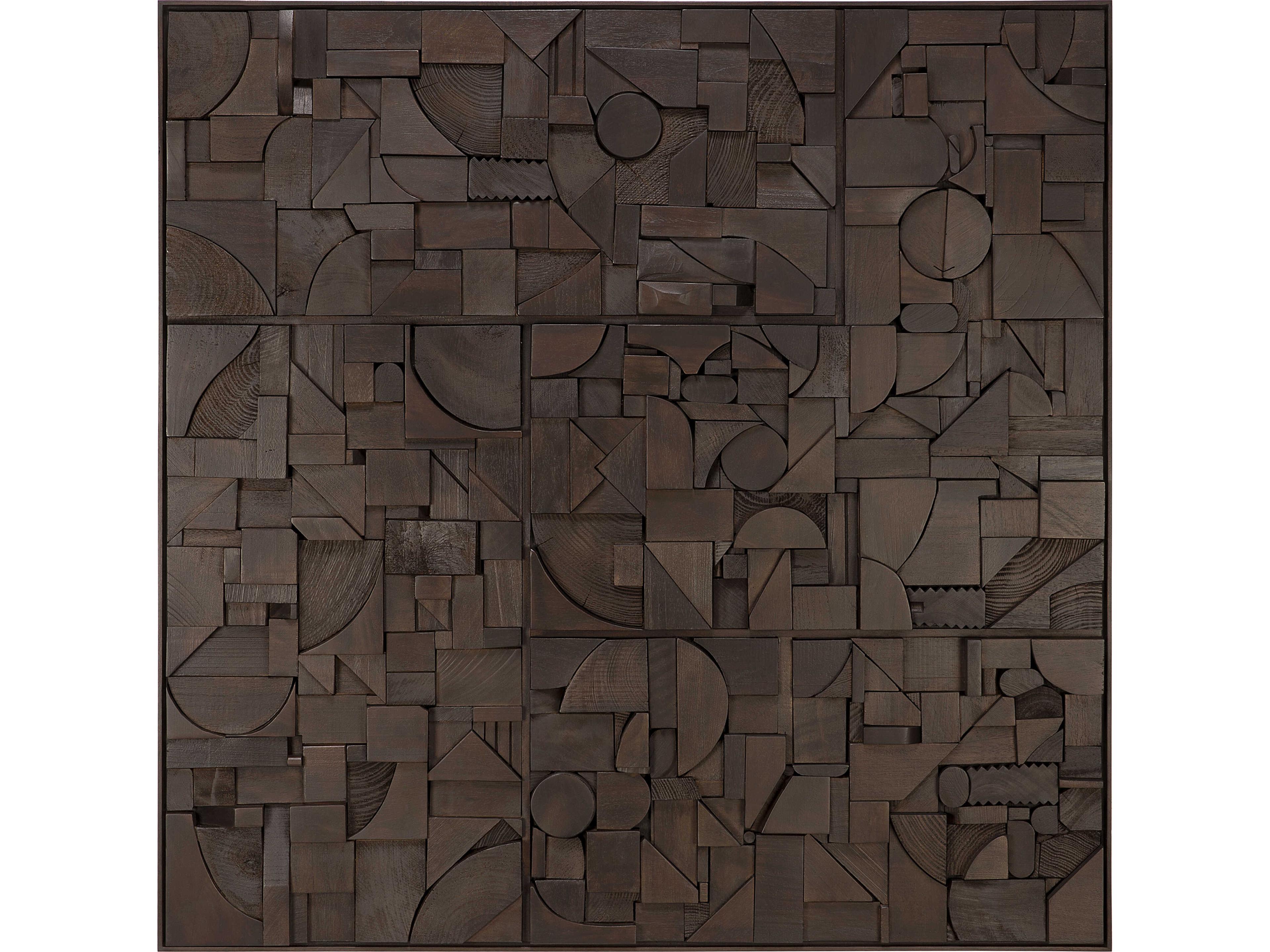 Ethnicraft Bricks Square Wall Art