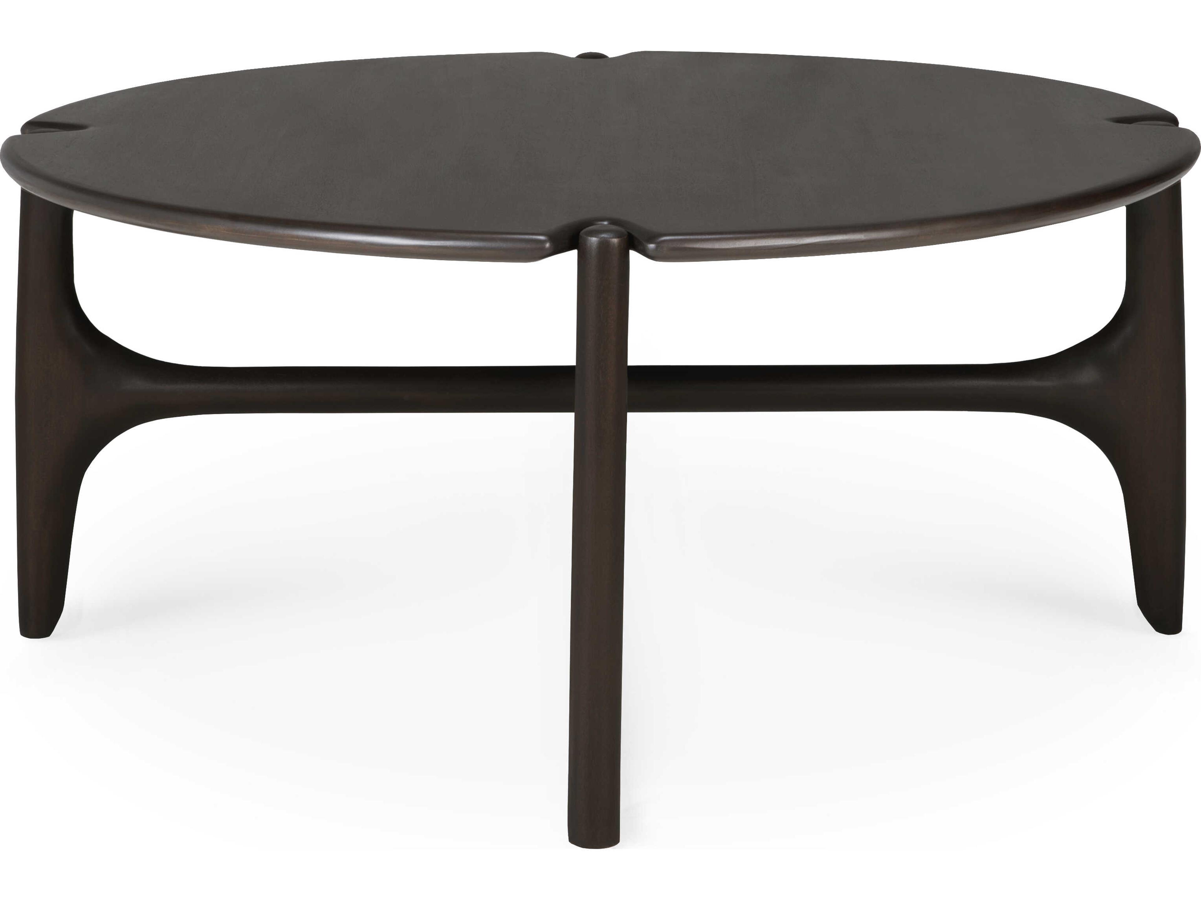 Pi Mahogany Dark Brown Pi Coffee Table