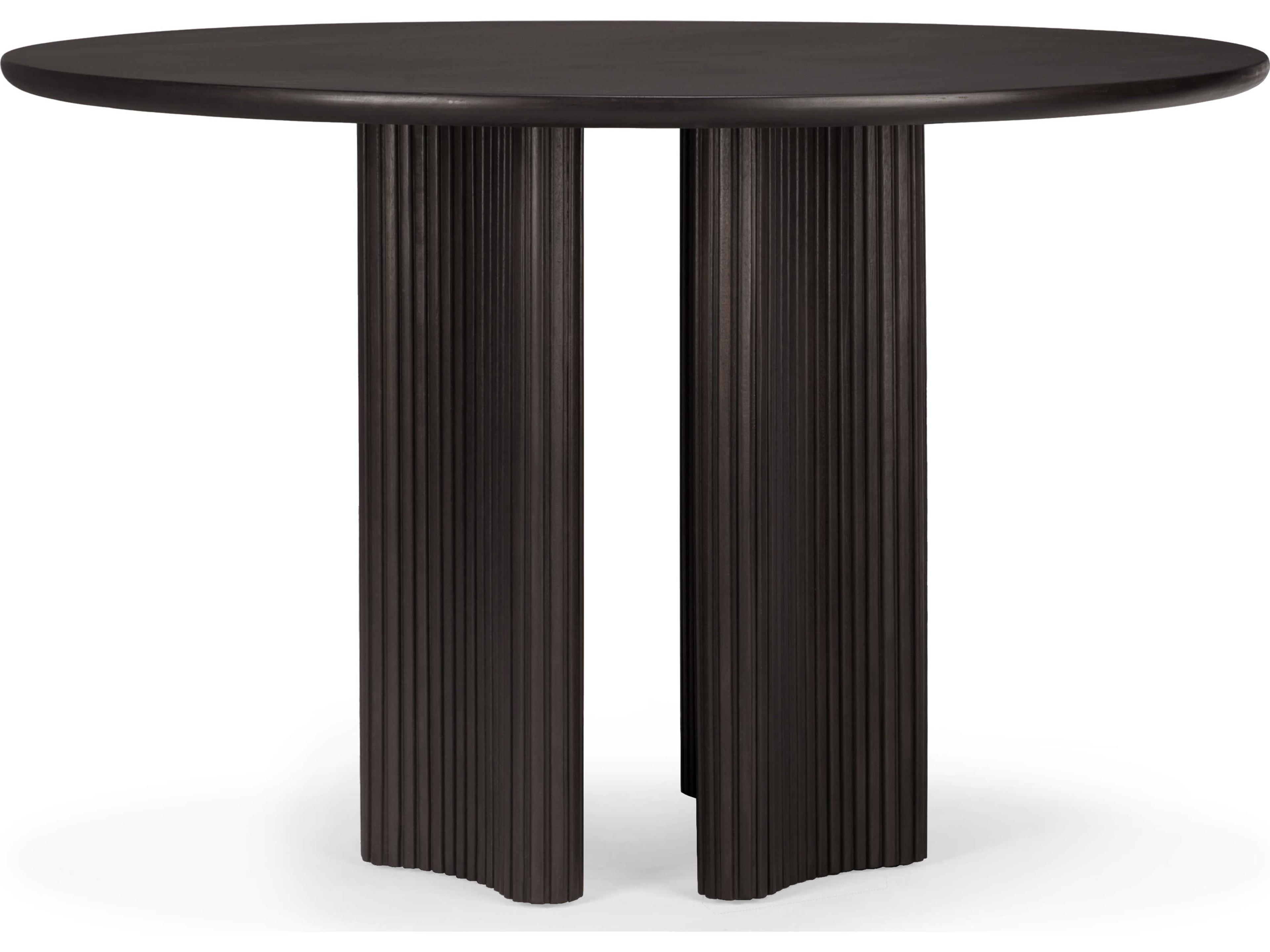 Ethnicraft Roller Max Mahogany Dark Brown Dining Table