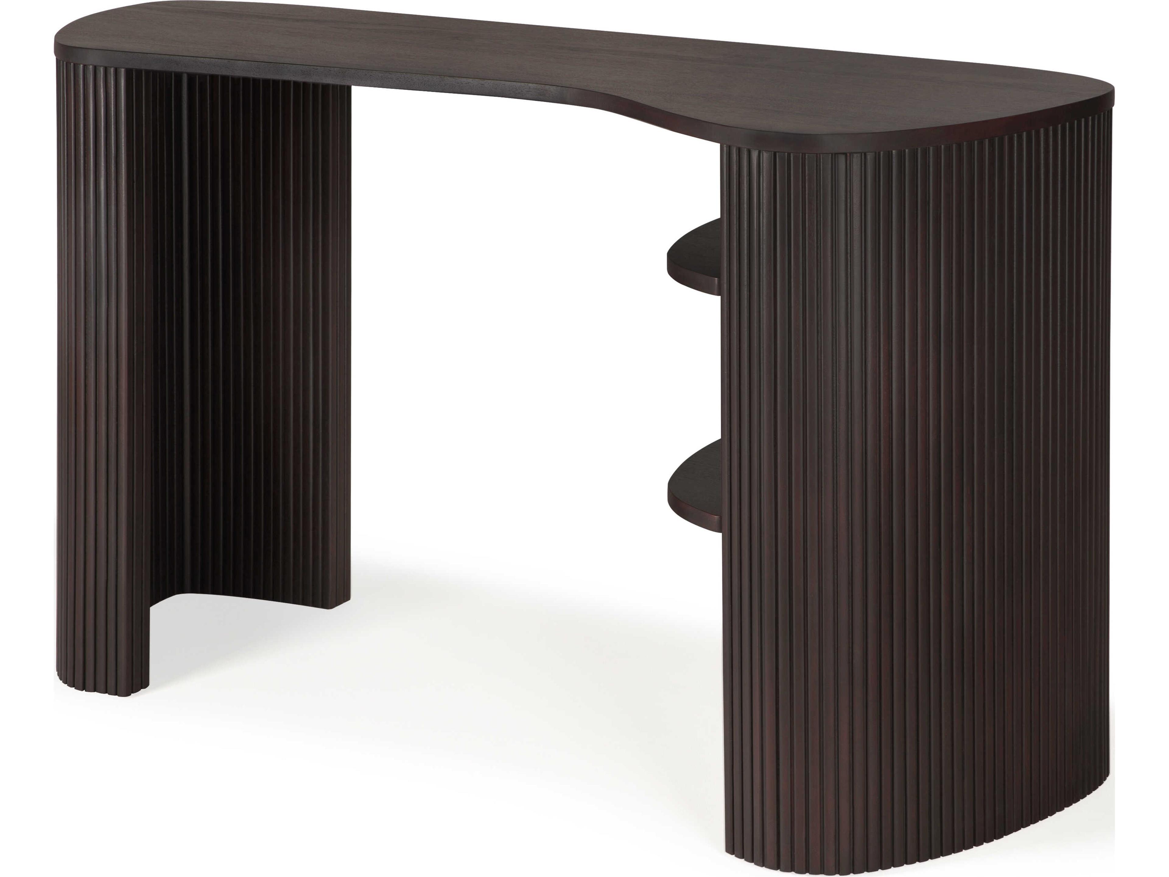 Ethnicraft Roller Max Mahogany Dark Brown Desk