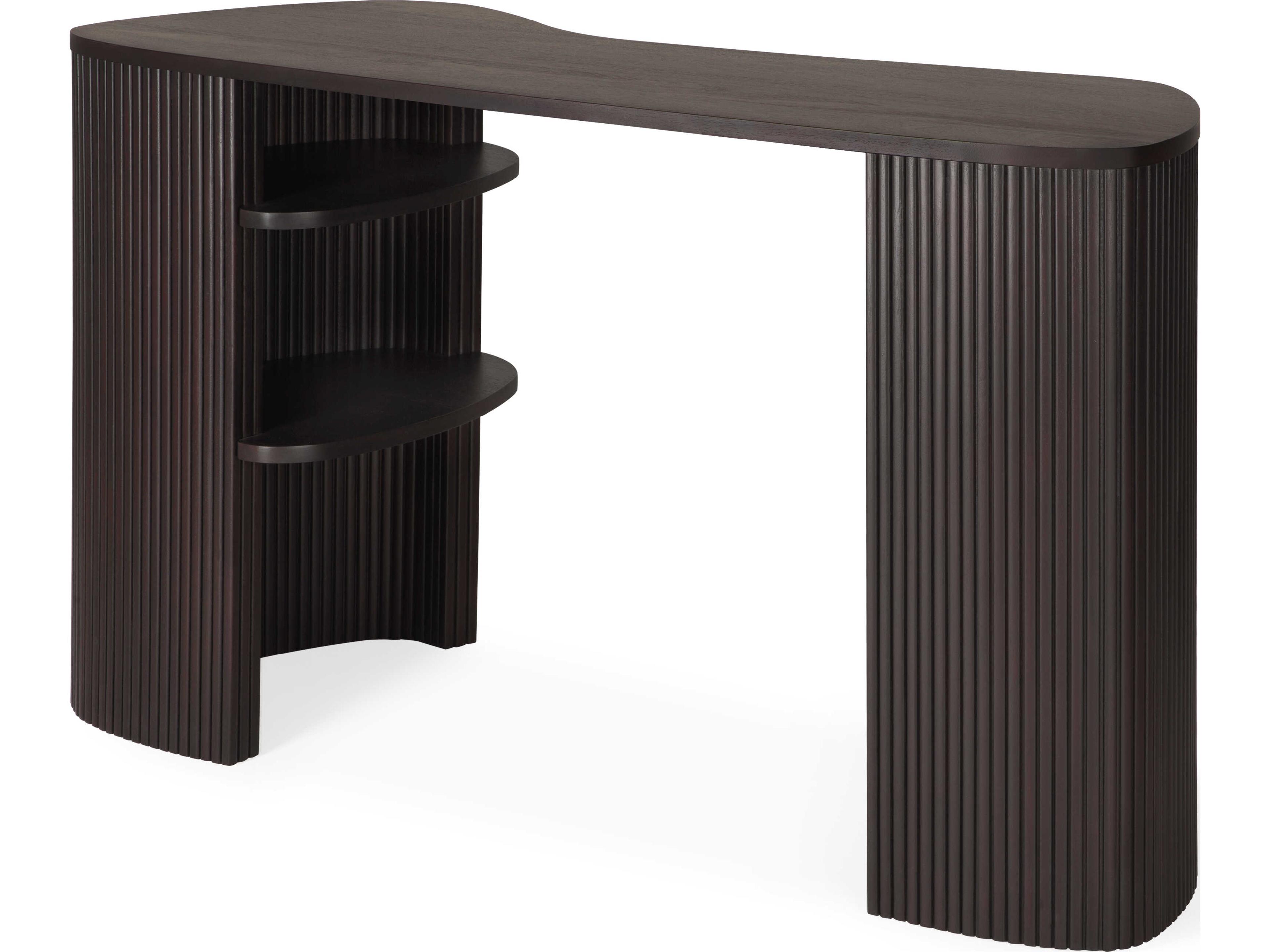 Ethnicraft Roller Max Mahogany Dark Brown Desk