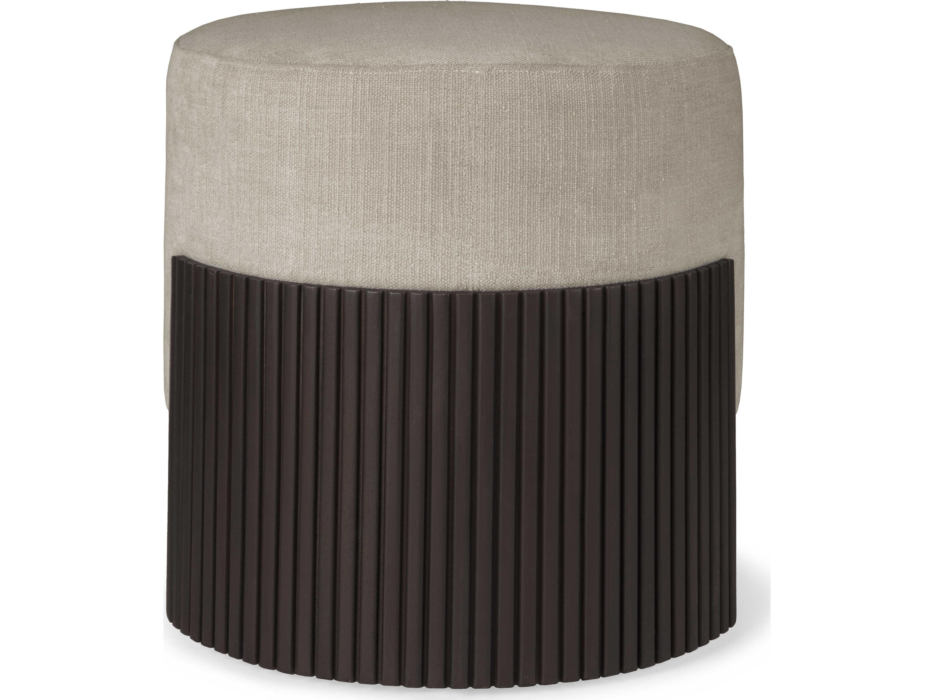 Ethnicraft Roller Max Mahogany Dark Brown Pouf