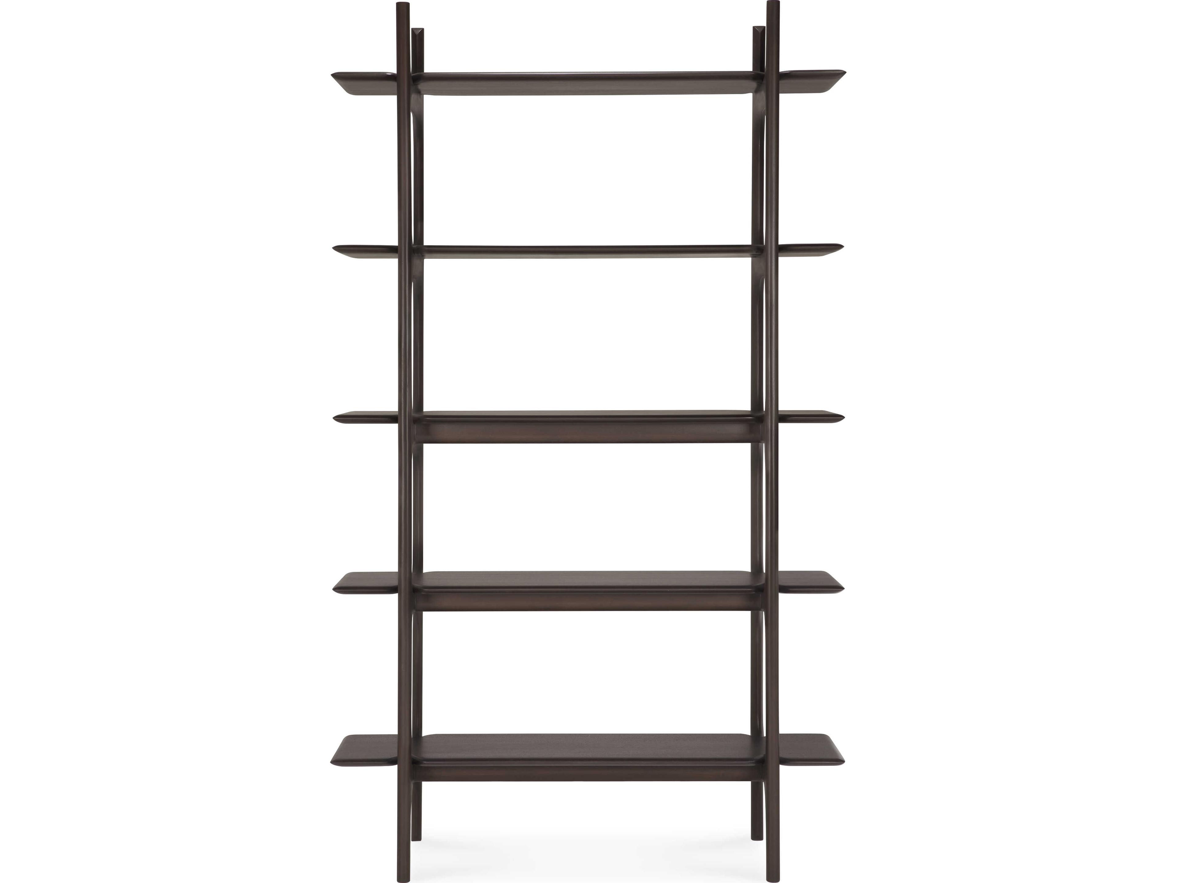 Ethnicraft Pi Mahogany Dark Brown Pi Rack