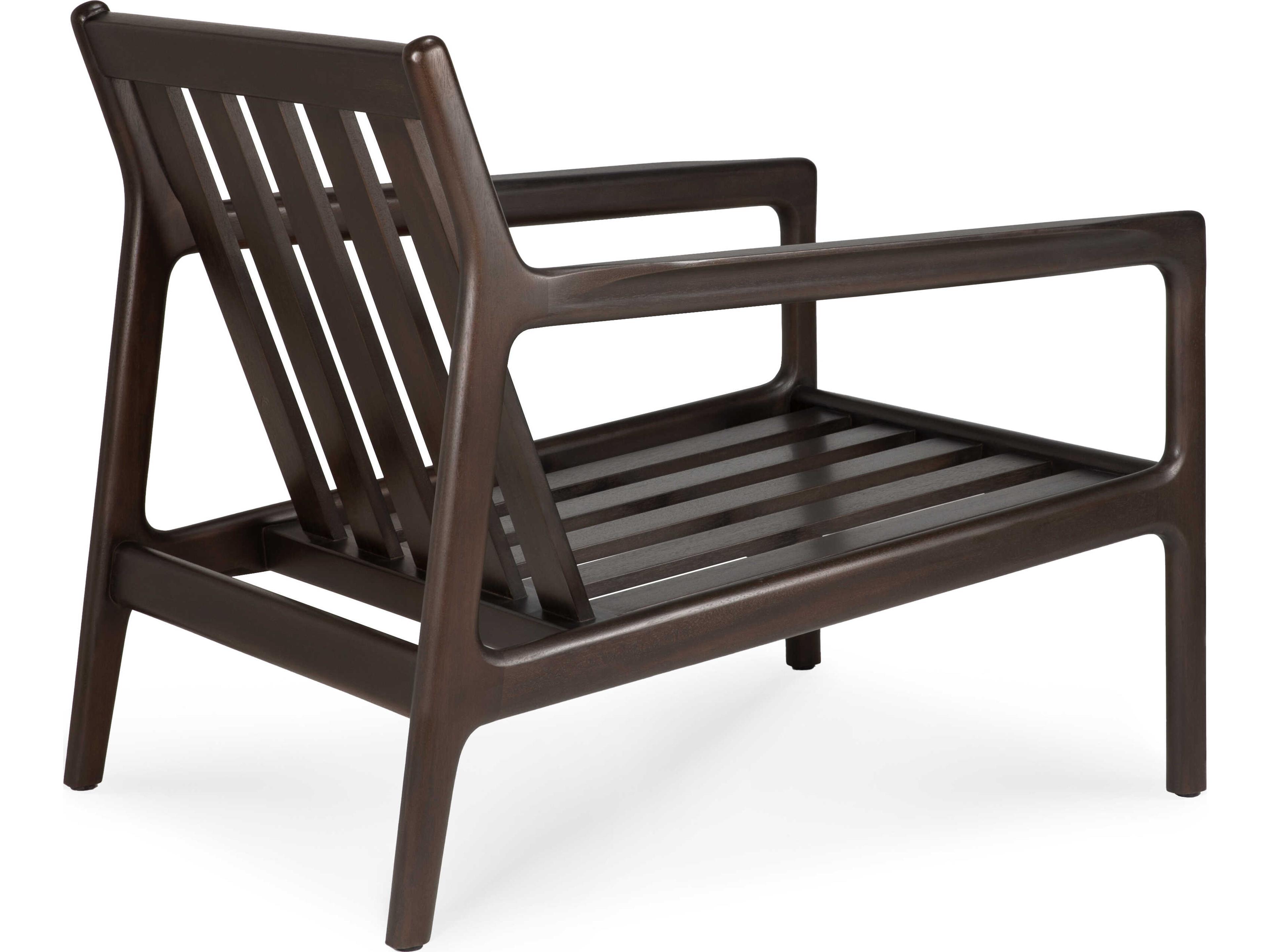 Ethnicraft Jack  Brown Accent Chair