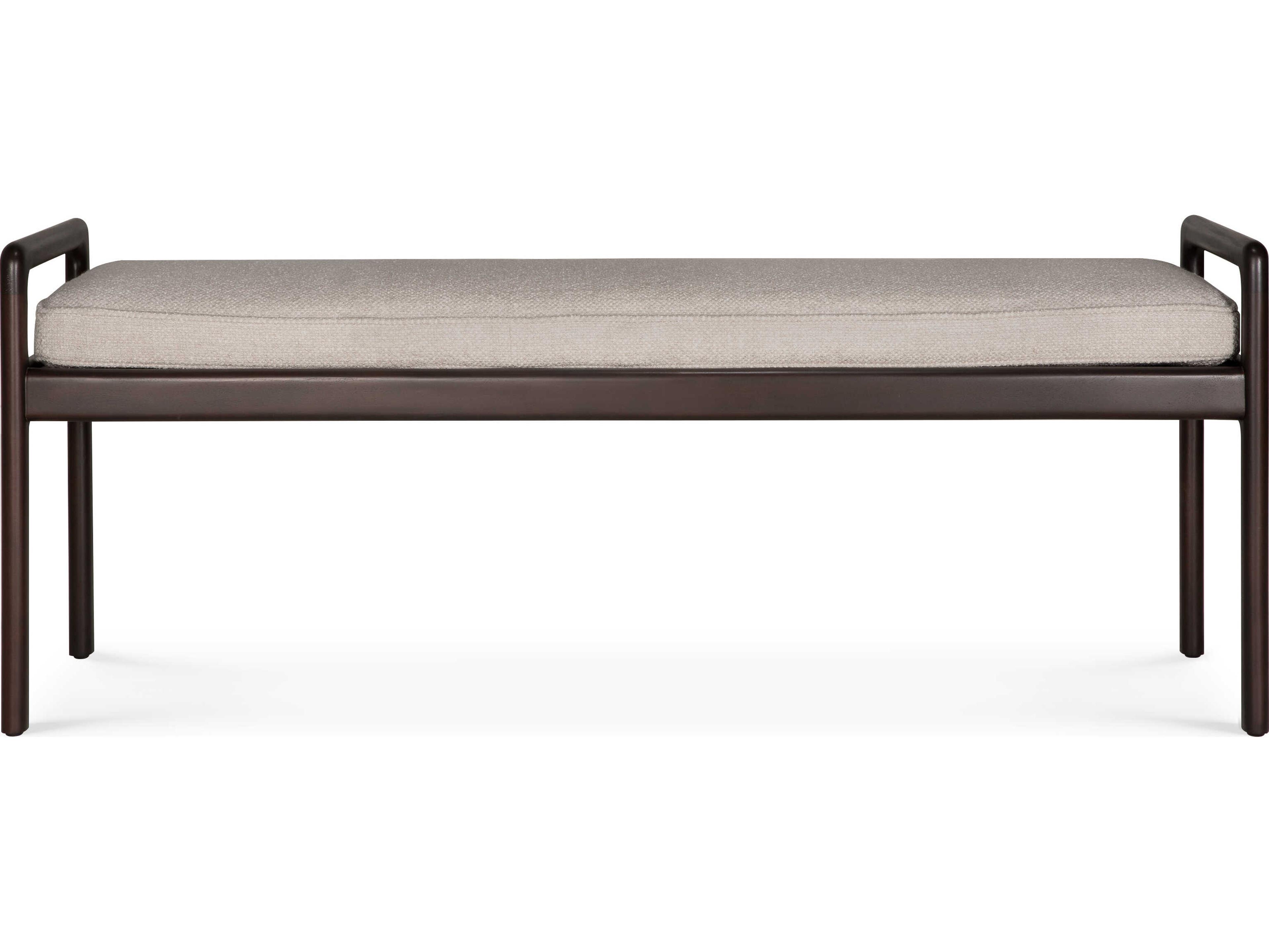 Ethnicraft Jack Mahogany Dark Brown Bench