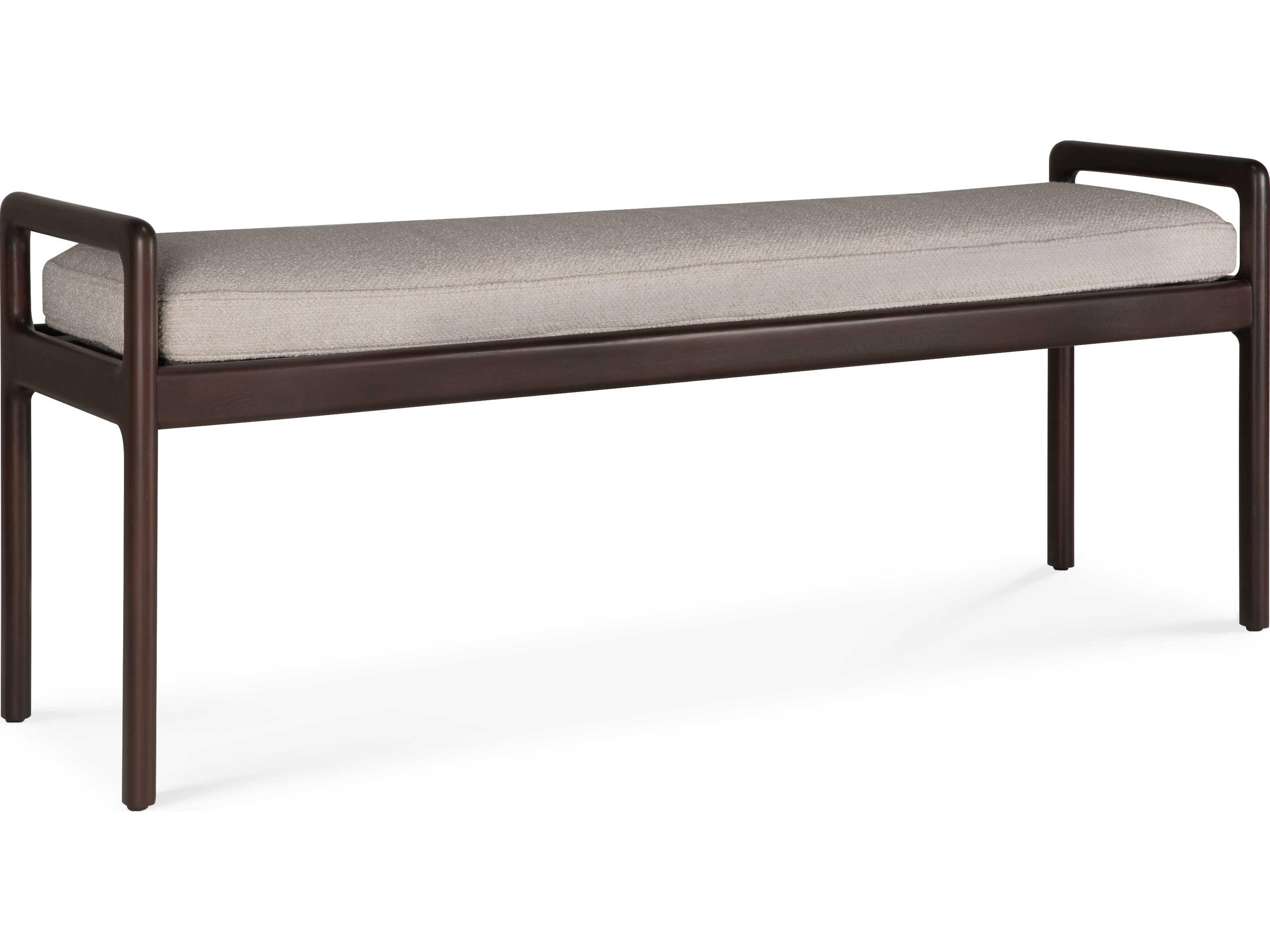 Jack Mahogany Dark Brown Bench
