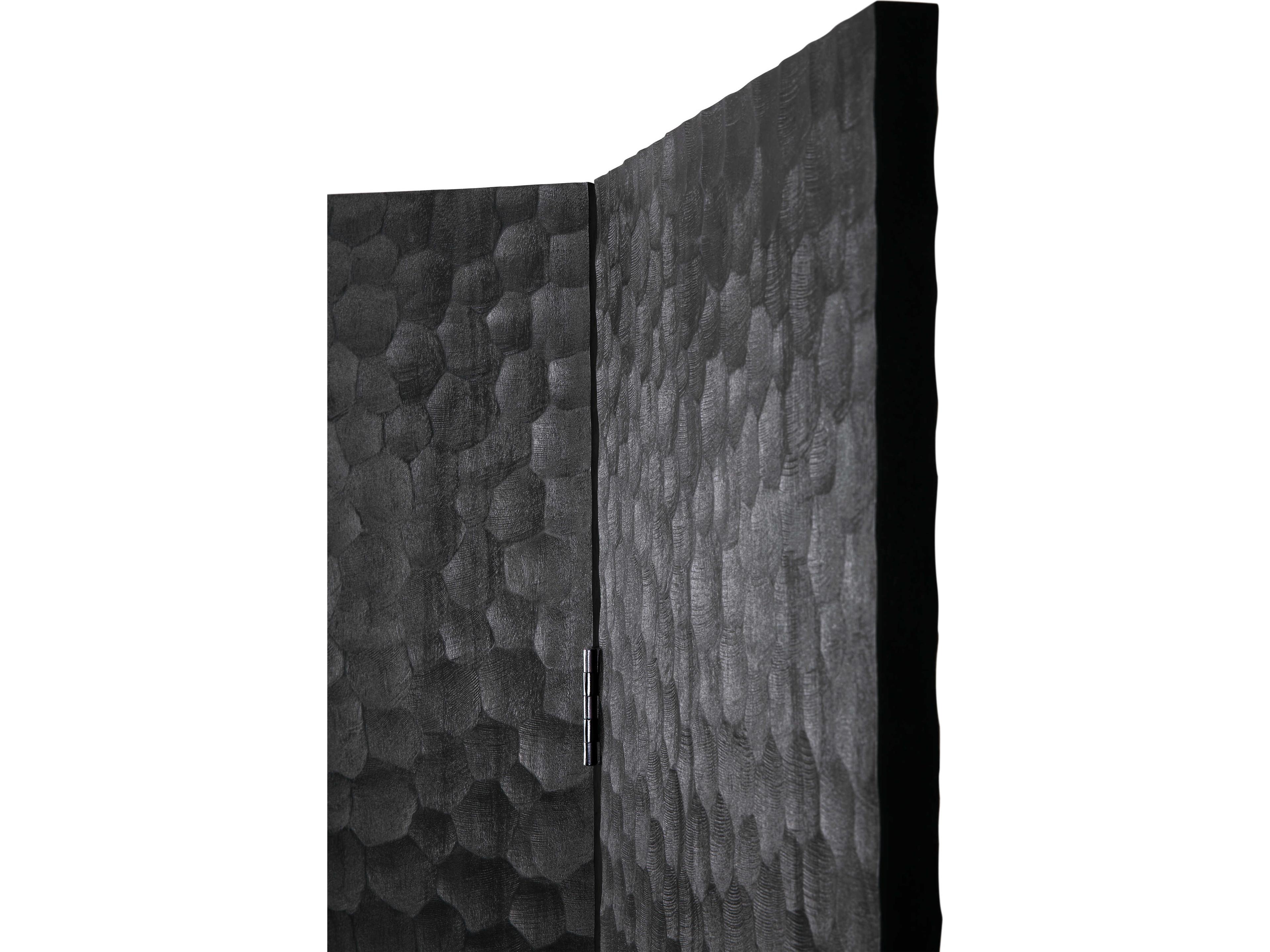 Ethnicraft Chopped Mahogany Black Room Divider