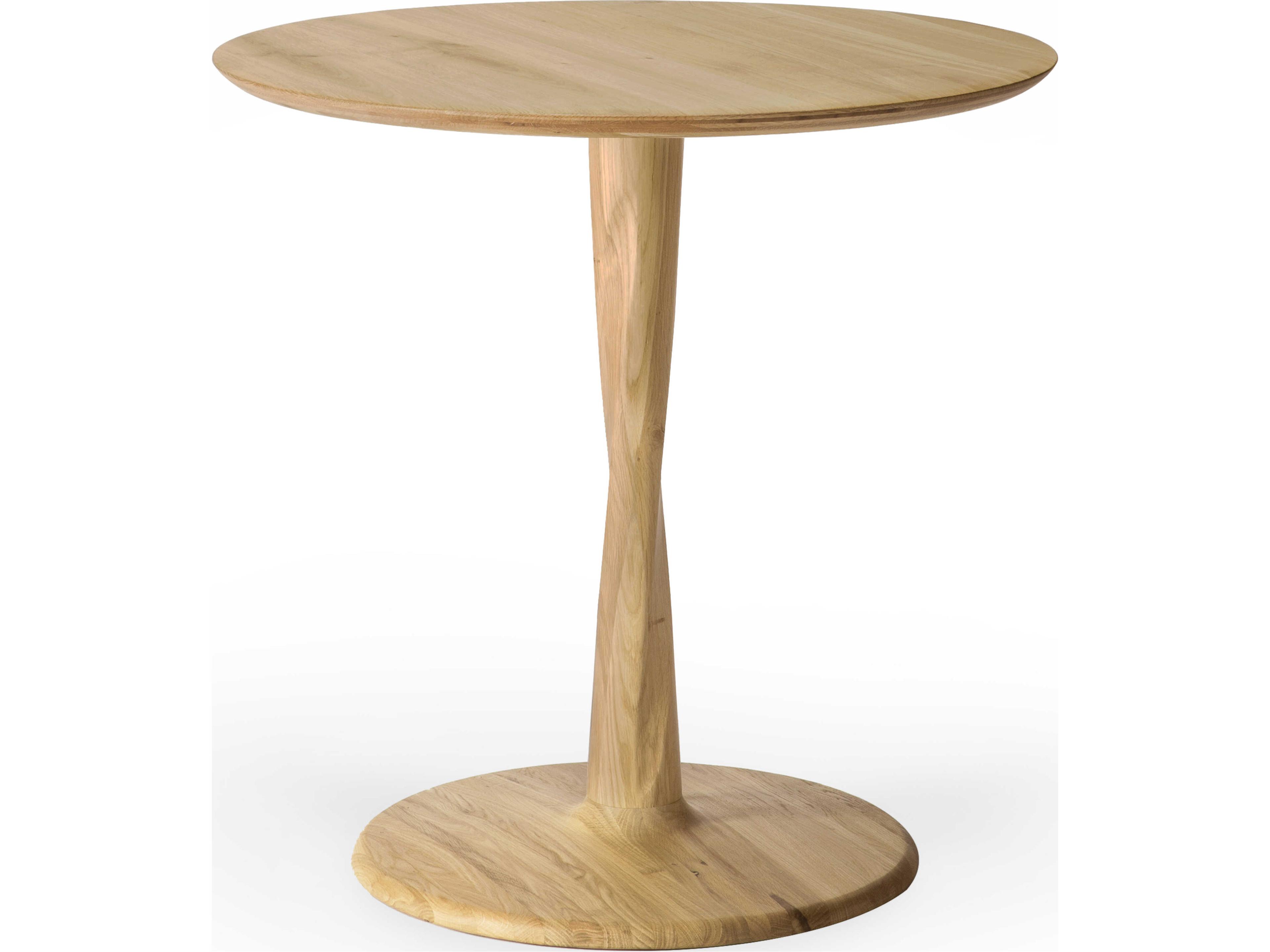 Torsion Dining Table Solid Oak Sculptural