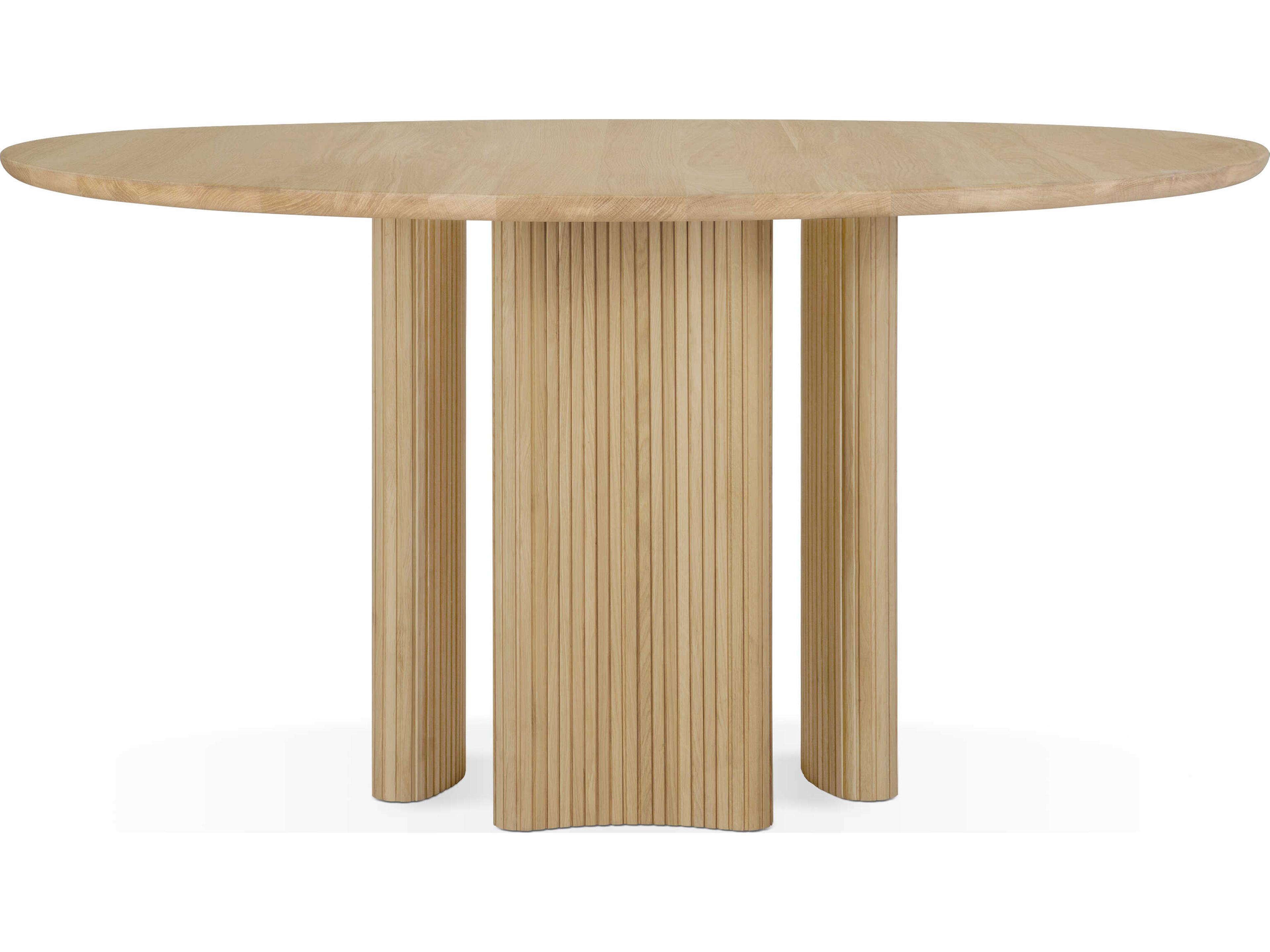 Ethnicraft Roller Max Oak Oiled Dining Table