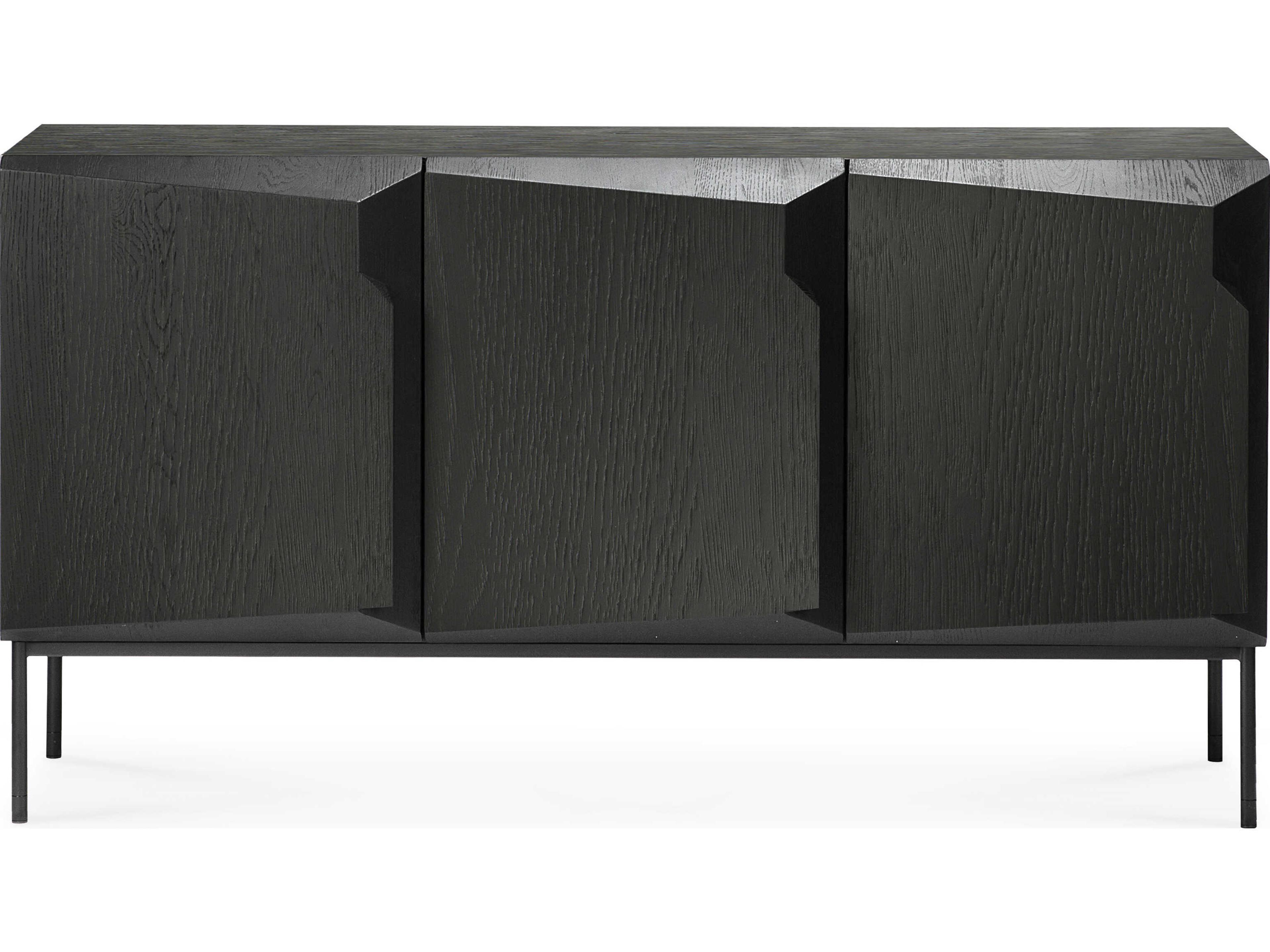 Ethnicraft Stairs Oak Black Sideboard