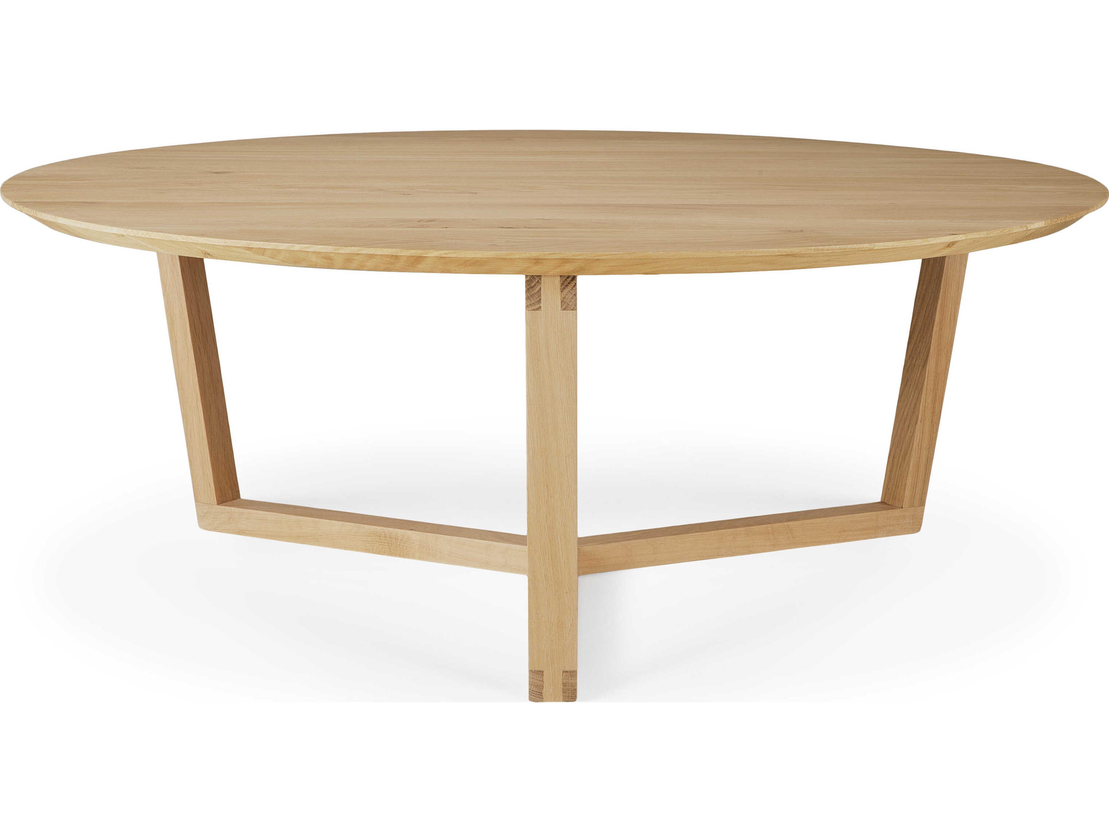 Ethnicraft Tripod Oak Coffee Table