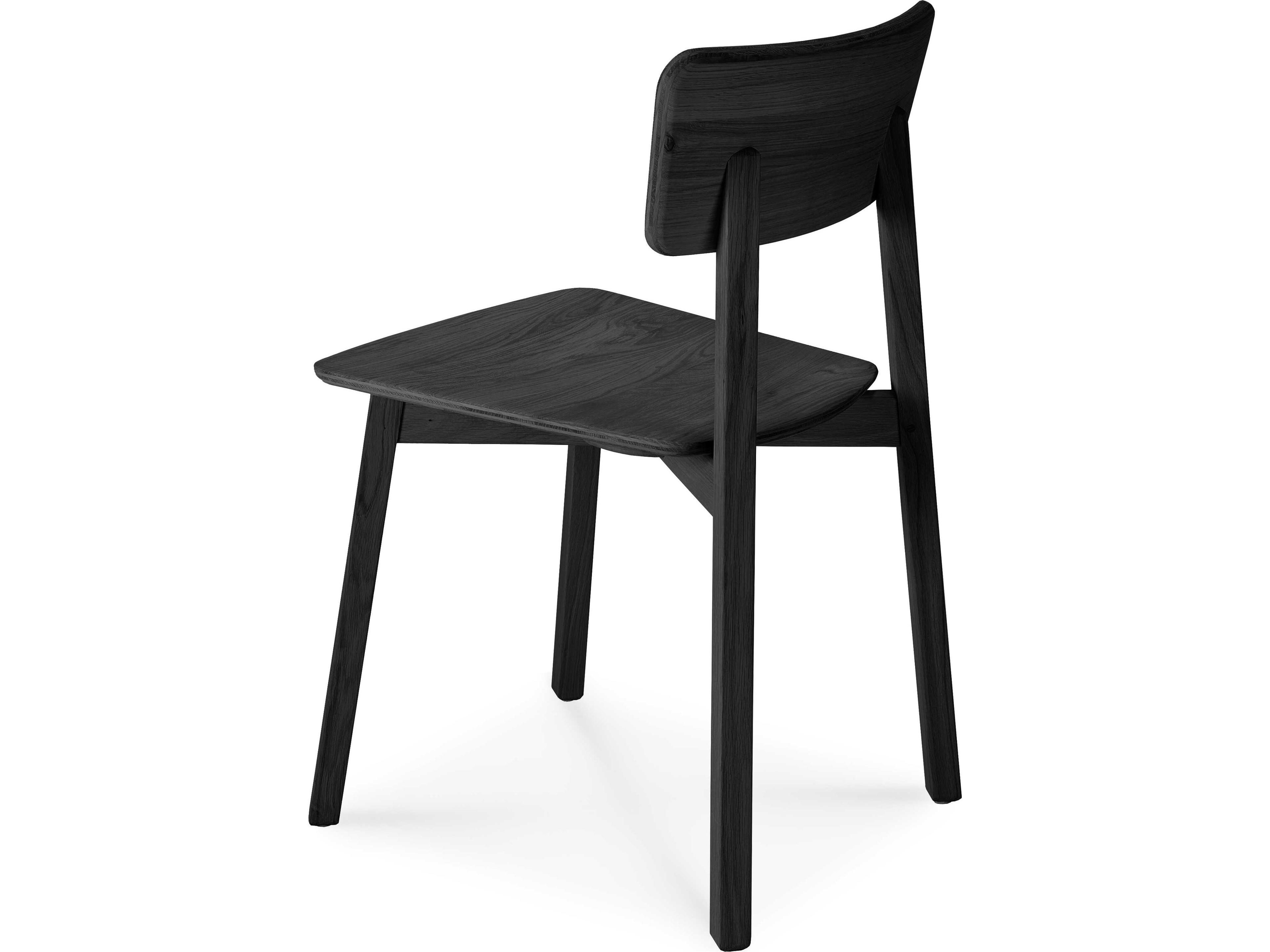 Ethnicraft Casale Oak Black Dining Chair