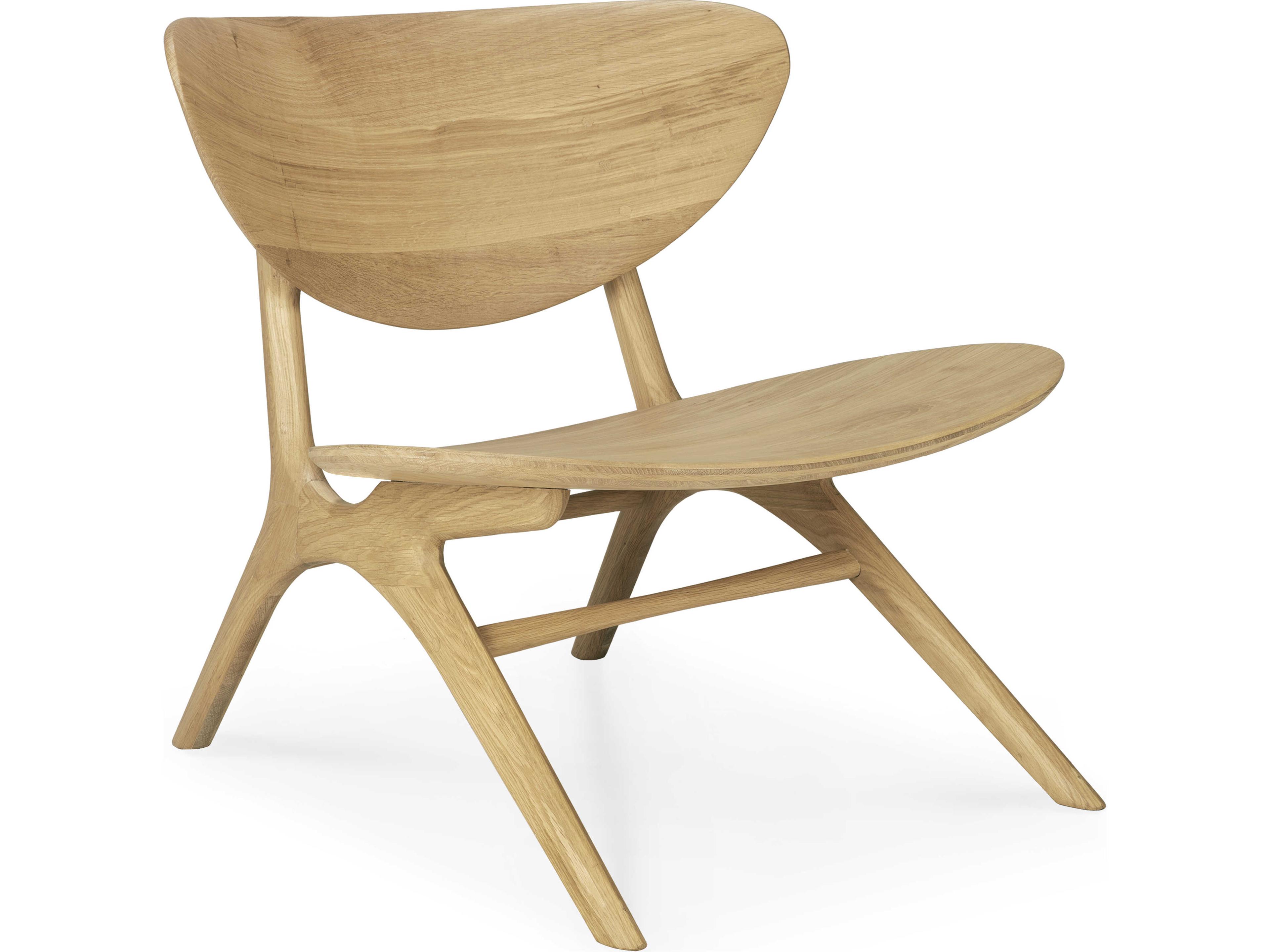 Eye Oak Lounge Chair Solid Wood