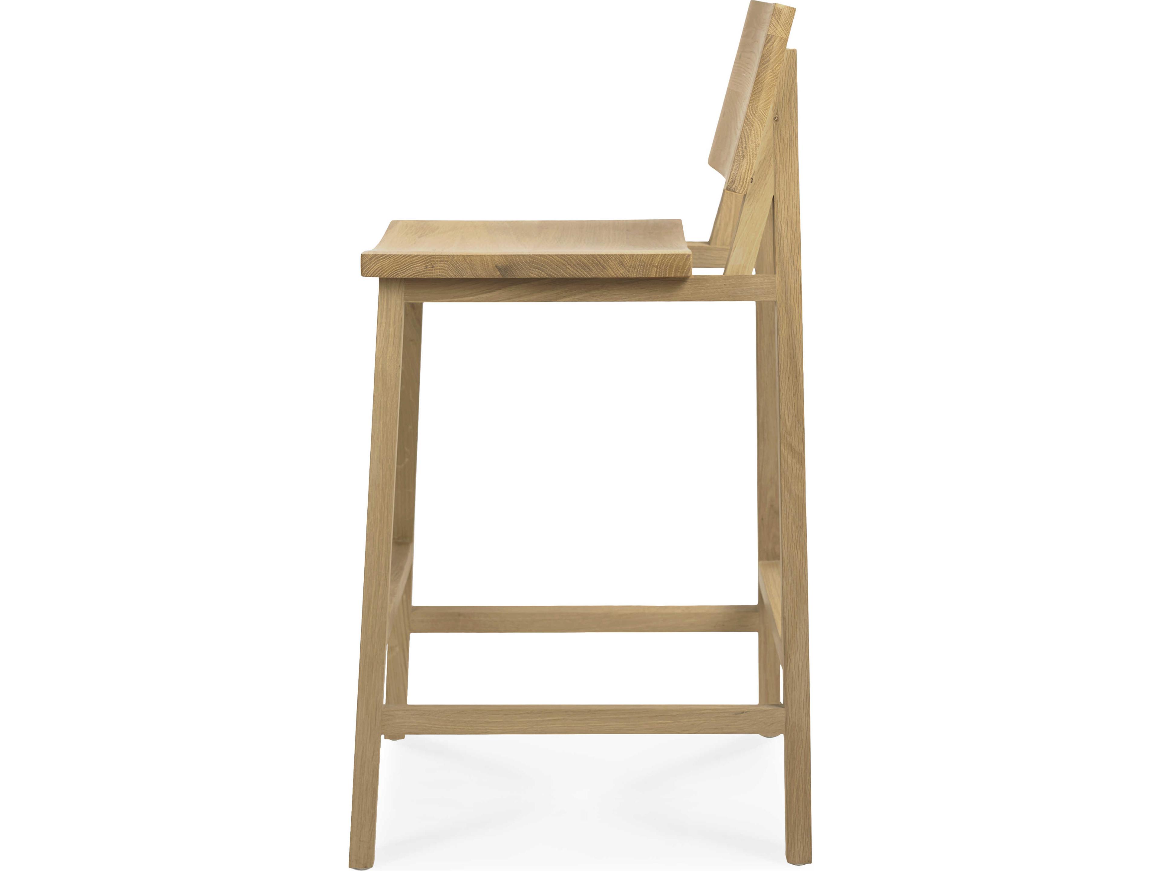 Ethnicraft N3 Oak Counter Stool