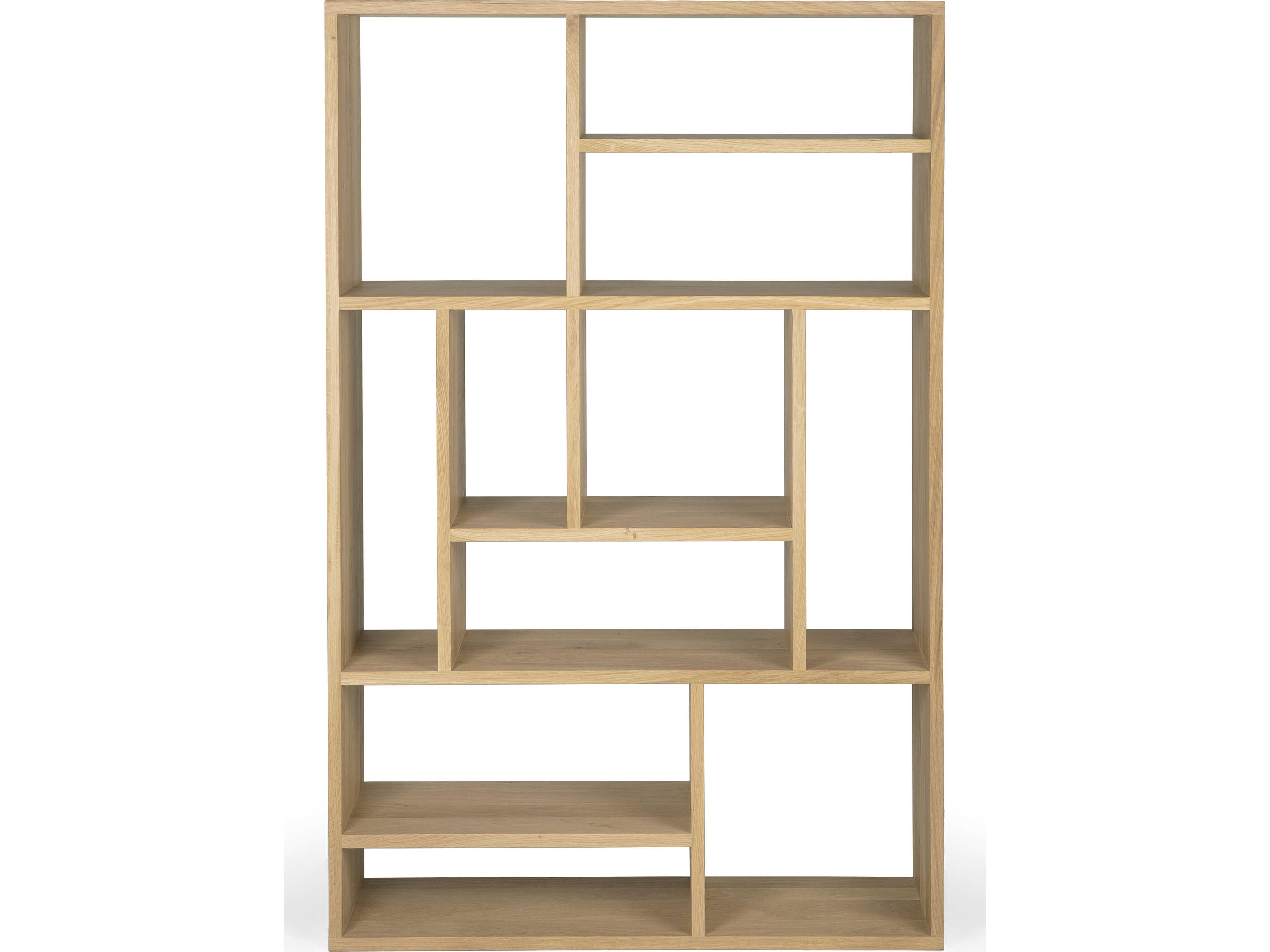 M Oak Rack Etagere Bookcase