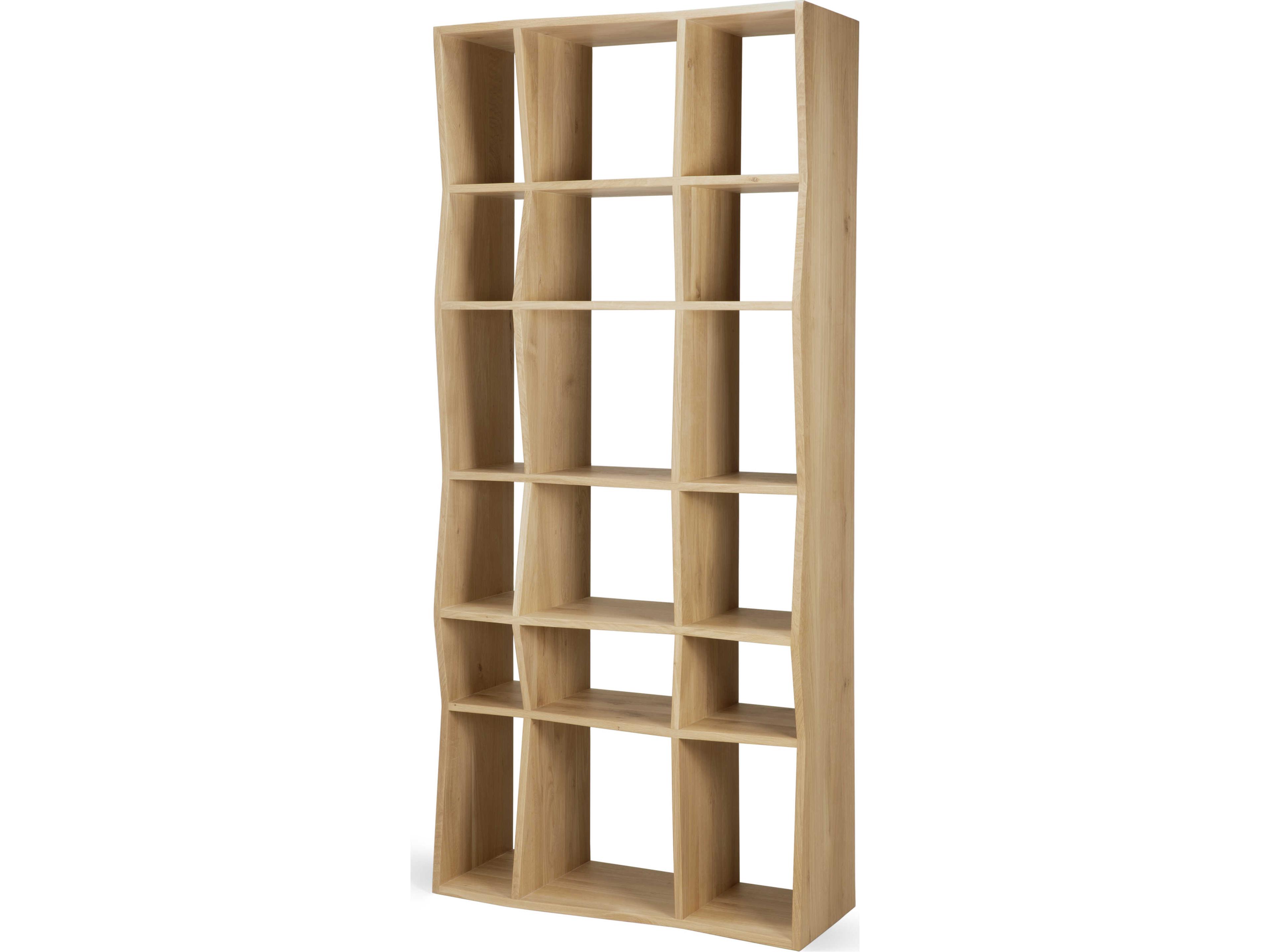 Oak Shadow Bookcase Room Divider