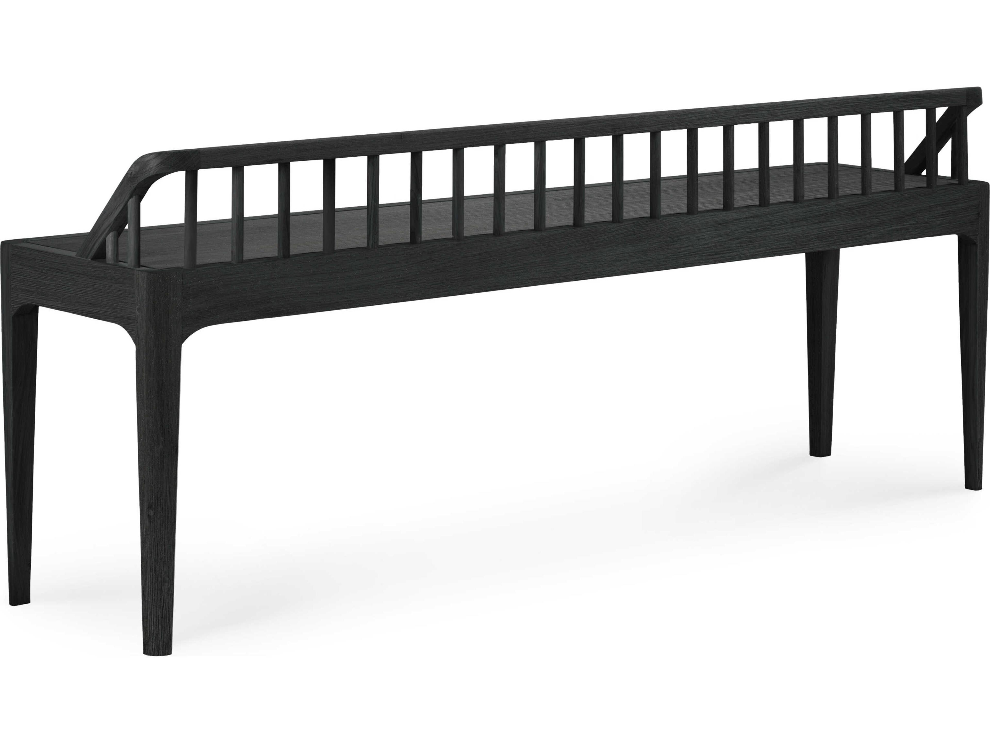 Ethnicraft Spindle Oak Black Bench