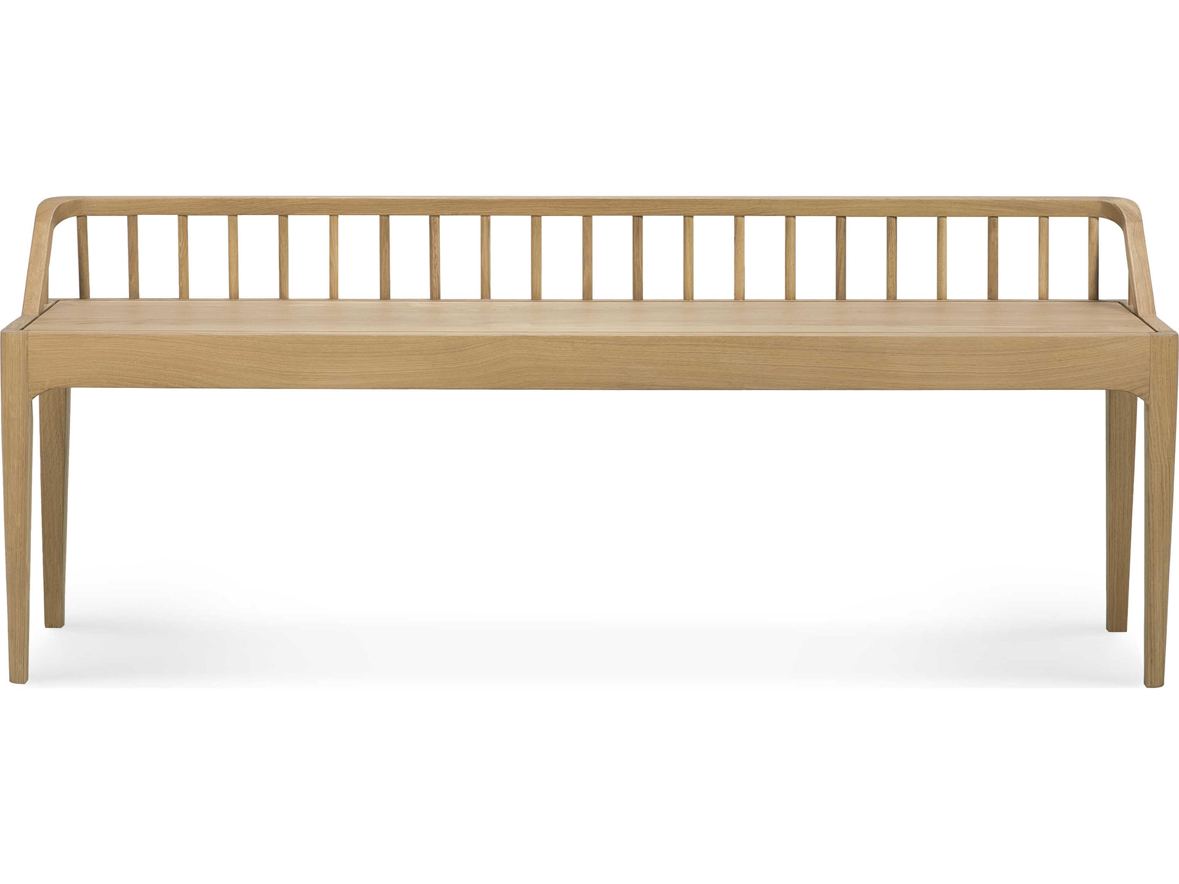 Ethnicraft Spindle Oak Bench